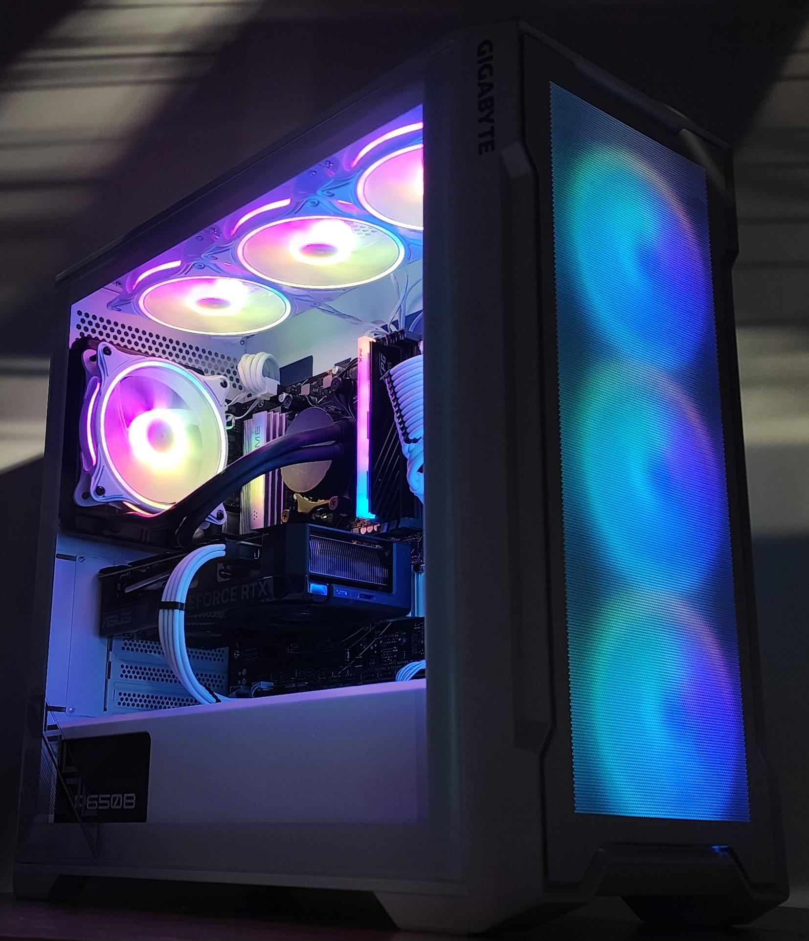 Gaming PC Ryzen 5 8500G 16GB RAM 1TB SSD RTX 4060 Ti 8GB Windows 11 Computer