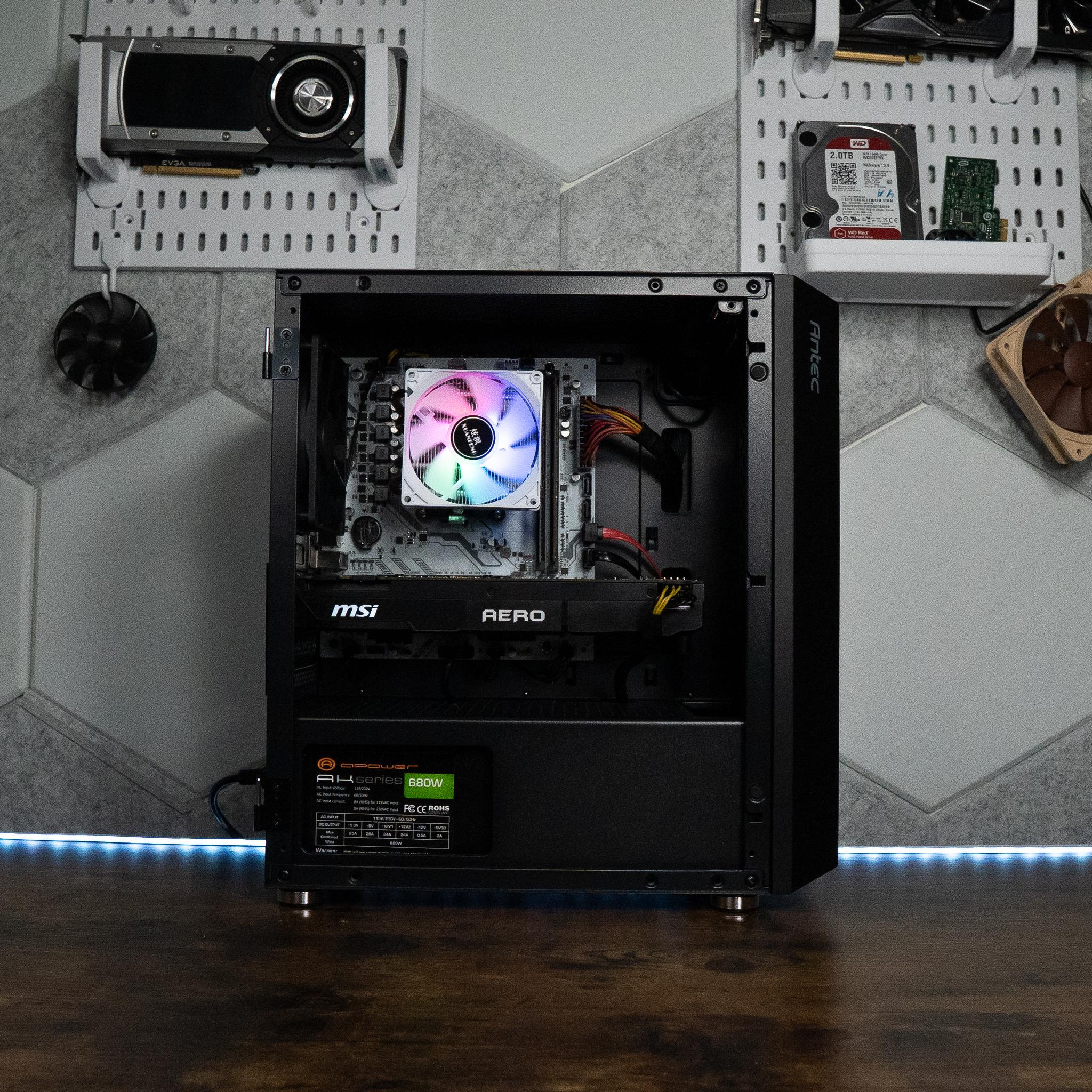 🍬🌠 BUDGET - FORTNITE Ready GAMING PC | RYZEN 5 2600 | MSI GTX 1070Ti 8GB | 16GB DDR4 RAM | 1.25TB