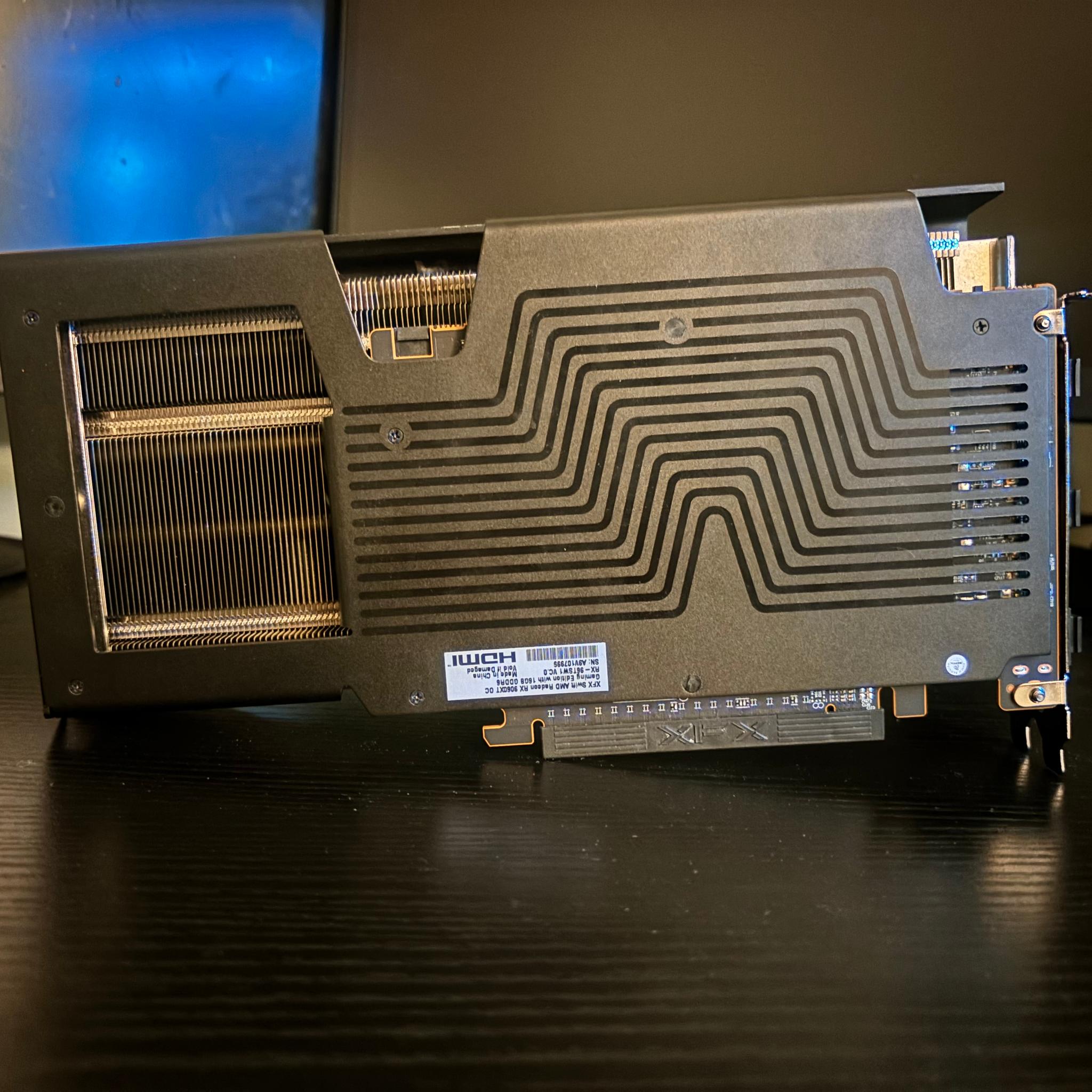 XFX swift 9060XT 16GB model dual fan
