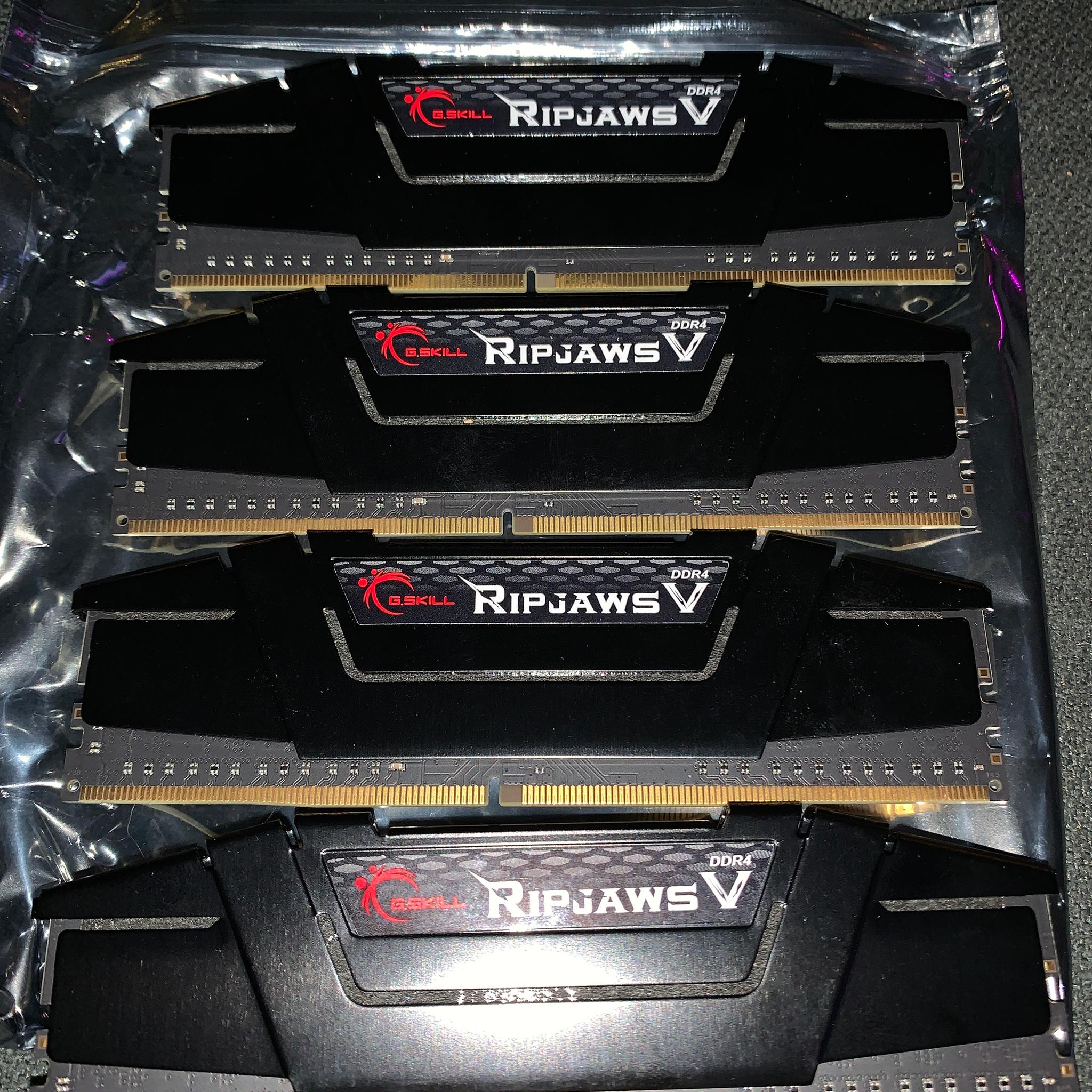 GSkill Ripjaw V ddr4 3600 4x8gb (32gb)