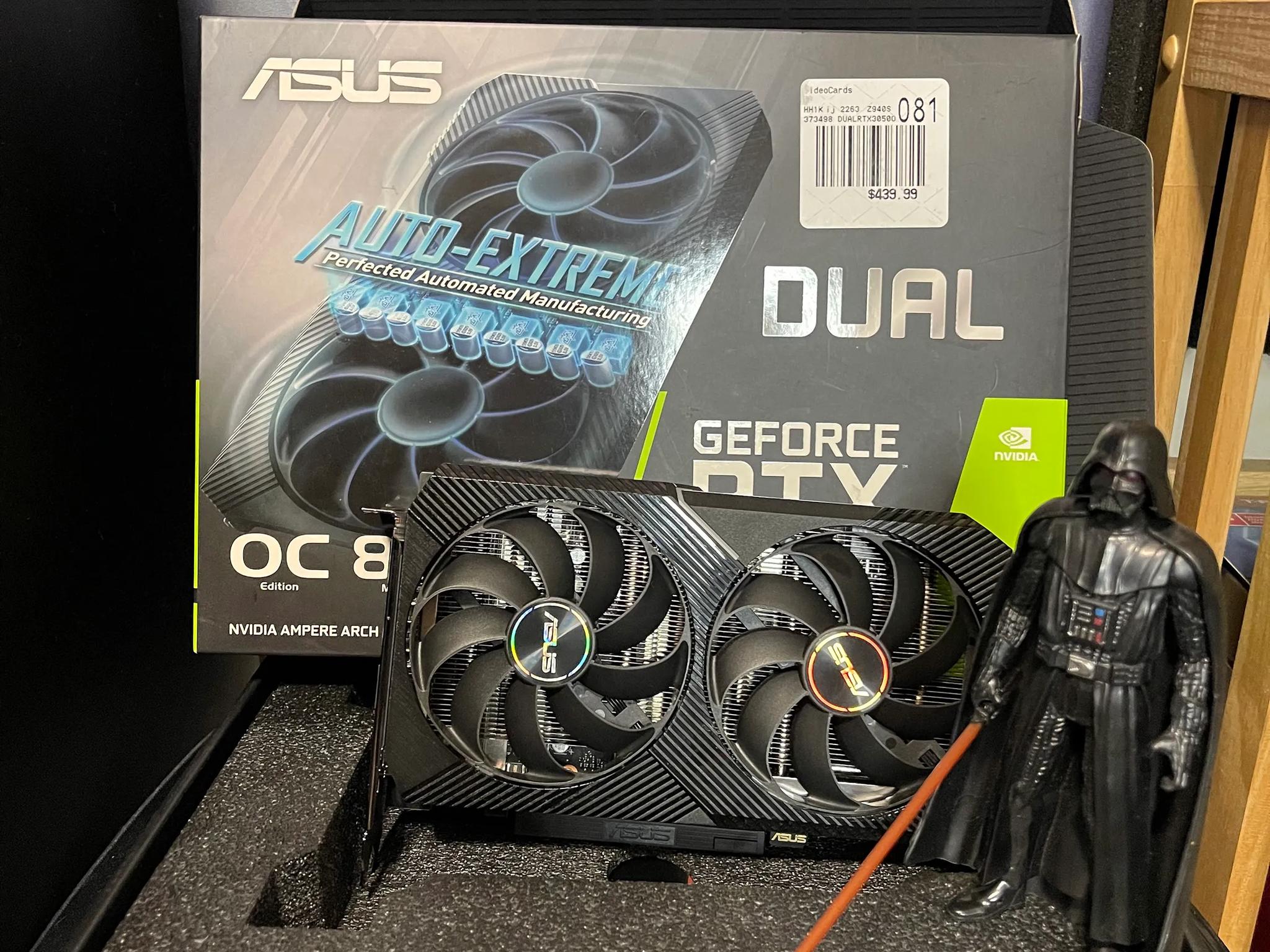 Like New! RTX 3050! Original Box incl. 