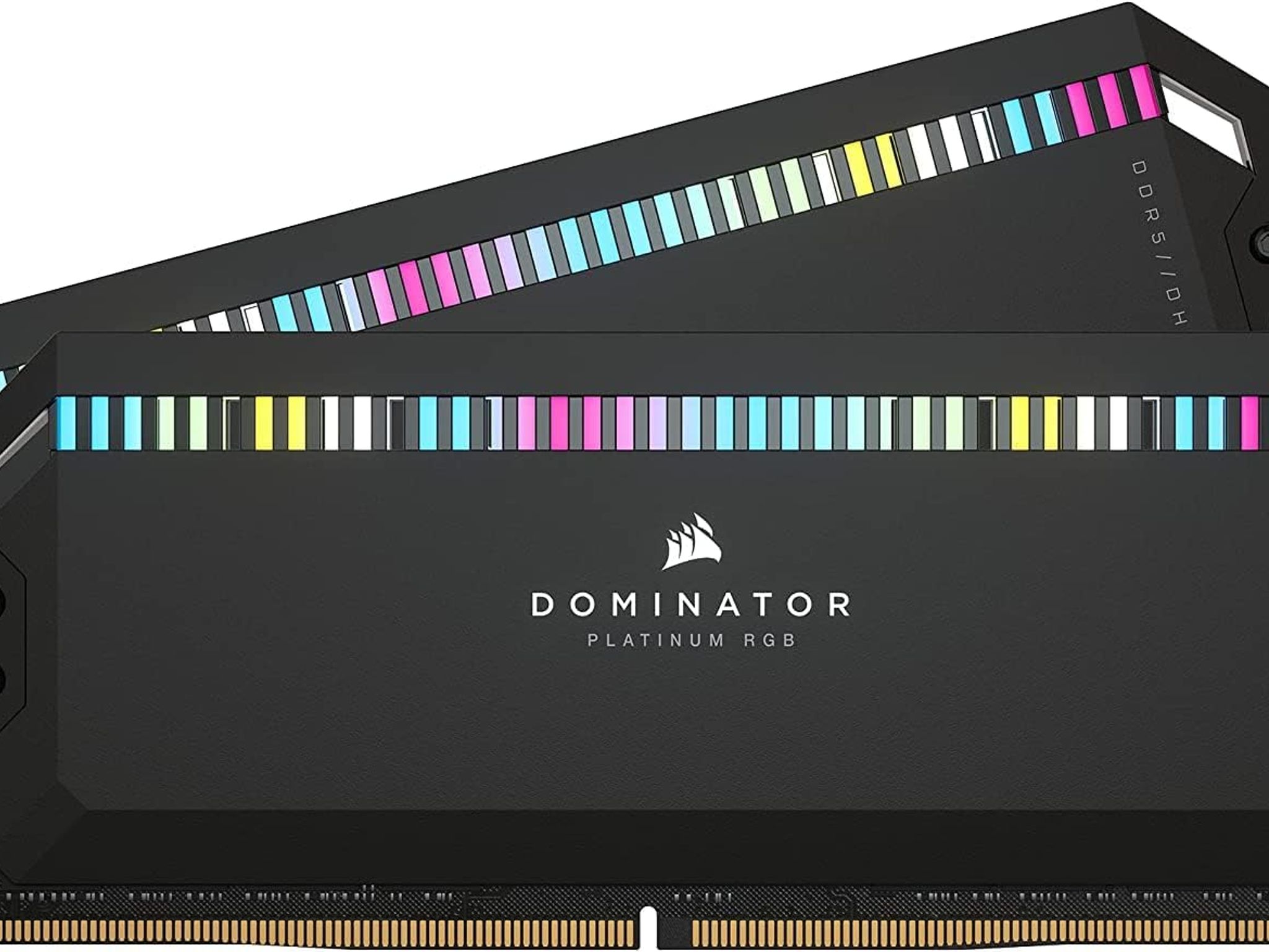 CORSAIR DOMINATOR PLATINUM RGB DDR5 RAM 64GB (2x32GB) 6600MHz CL32 Intel XMP - (CMT64GX5M2B6600C32)