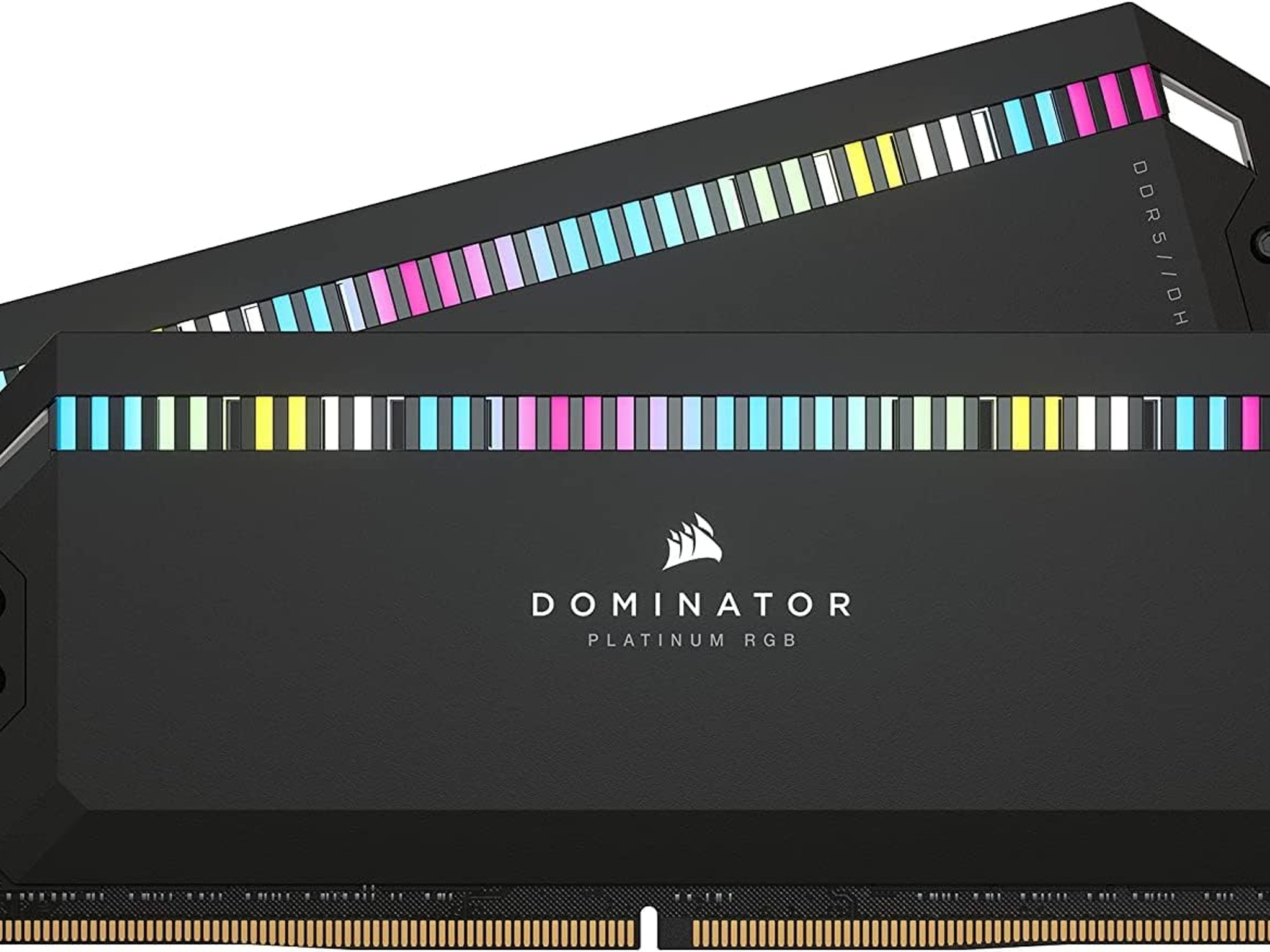 CORSAIR DOMINATOR PLATINUM RGB DDR5 RAM 64GB (2x32GB) 6600MHz CL32 Intel XMP - (CMT64GX5M2B6600C32)