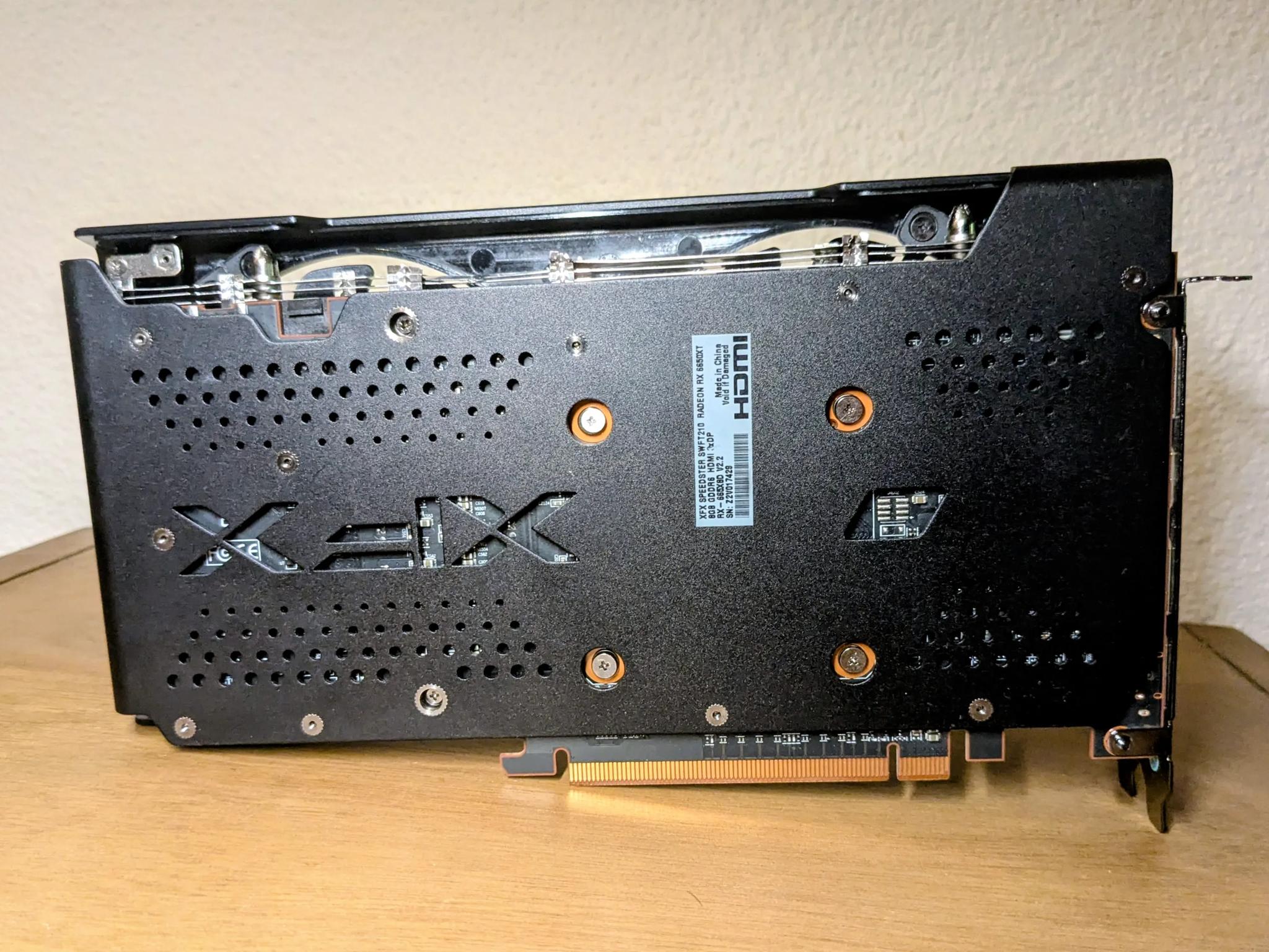 AMD RX 6650 XT - XFX Swift 210 GPU