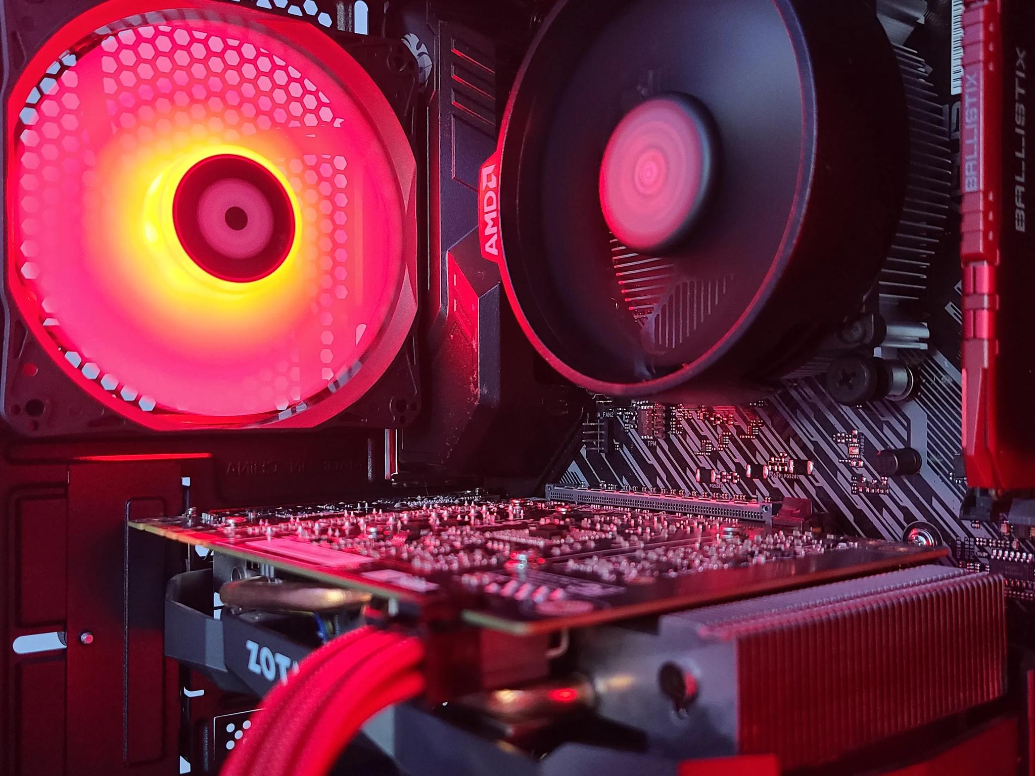 ⚫🔴 Scarlet Noir ⚫🔴 GTX 1060 6GB + Ryzen 5 1600