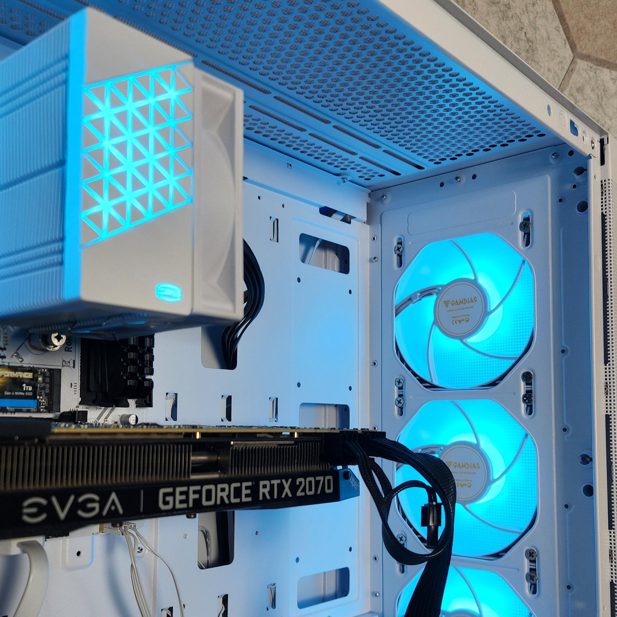 🤍NVIDIA RTX 2070 Super | Ryzen 5 3600 | 16GB DDR4 | 1TB SSD | WIFI + BT | Win11 | RGB |
