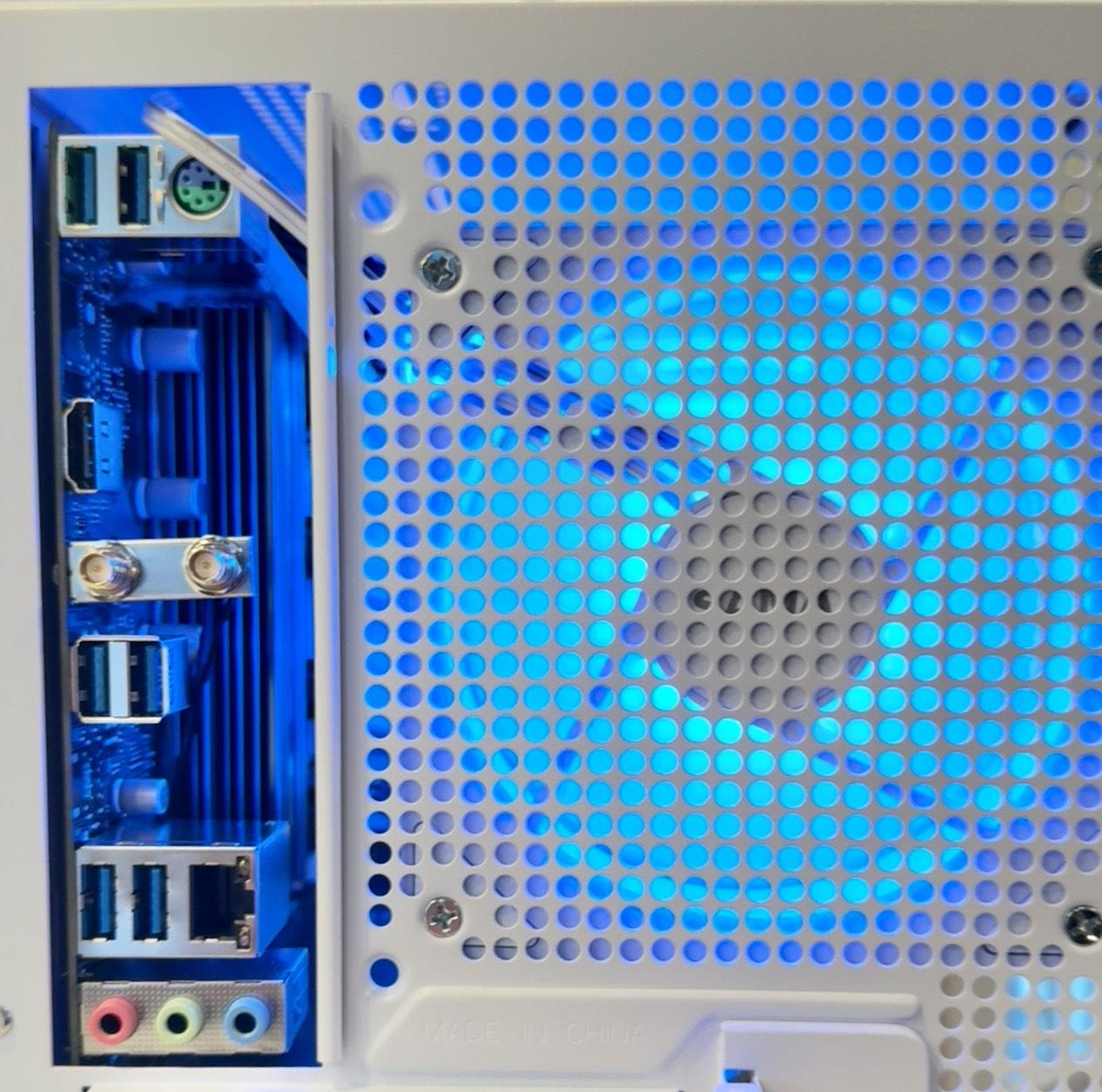 "Azure" | RTX 3070 FE, Ryzen 5 5600, 32GB RAM, 2TB SSD, Liquid Cooled Gaming PC