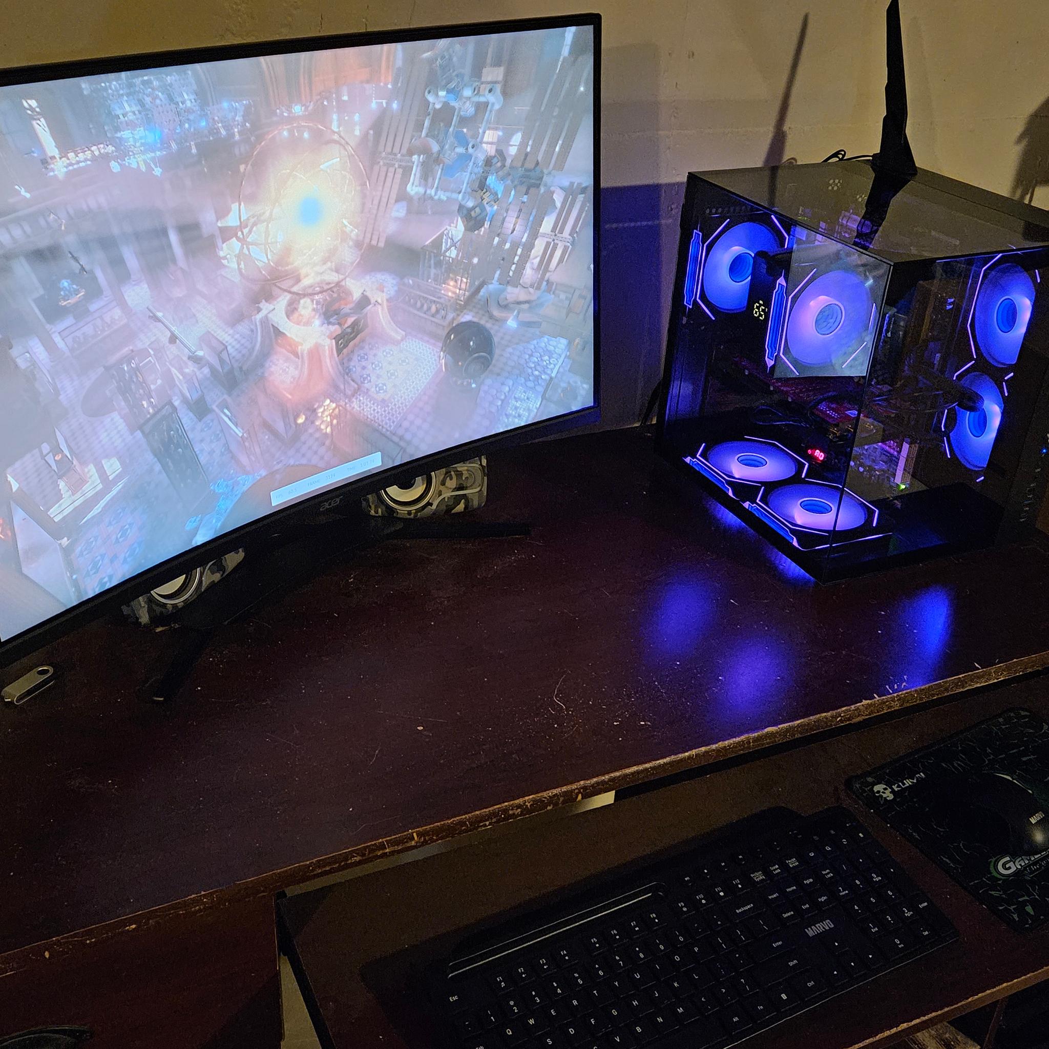 🔥 High-Performance RGB Gaming PC – RX 5700 XT | 16GB RAM | WiFi | Ready to Game 🔥