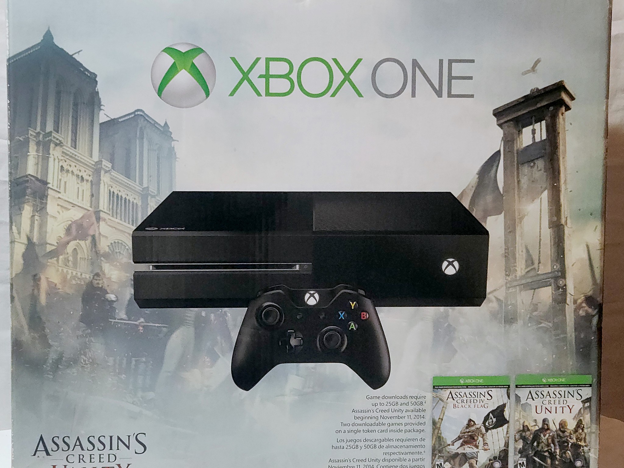 Xbox One 500GB Includes Halo Master Chief Collection Halo Reach & Halo 5 Guardians