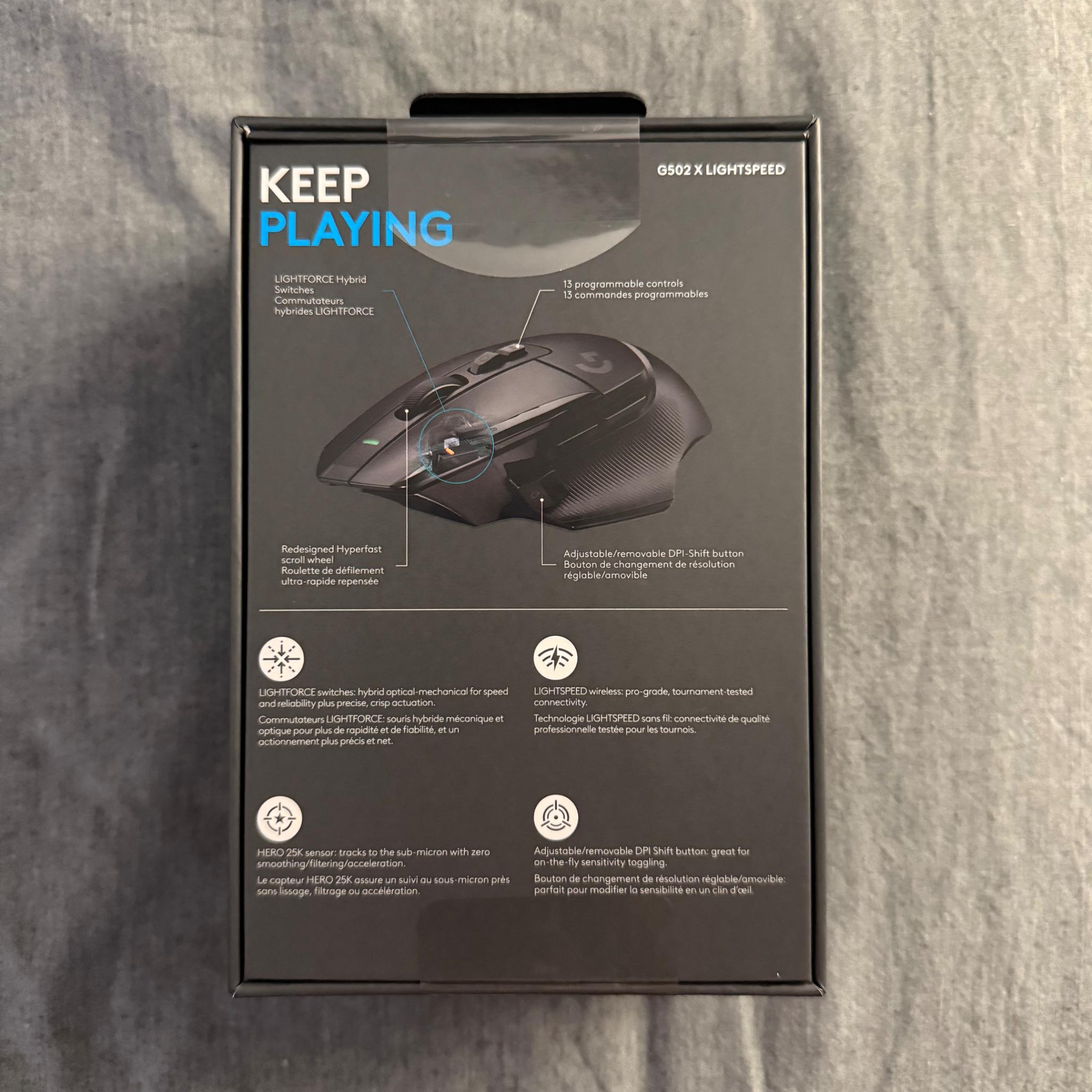 Logitech G502 X Lightning Gaming Mouse