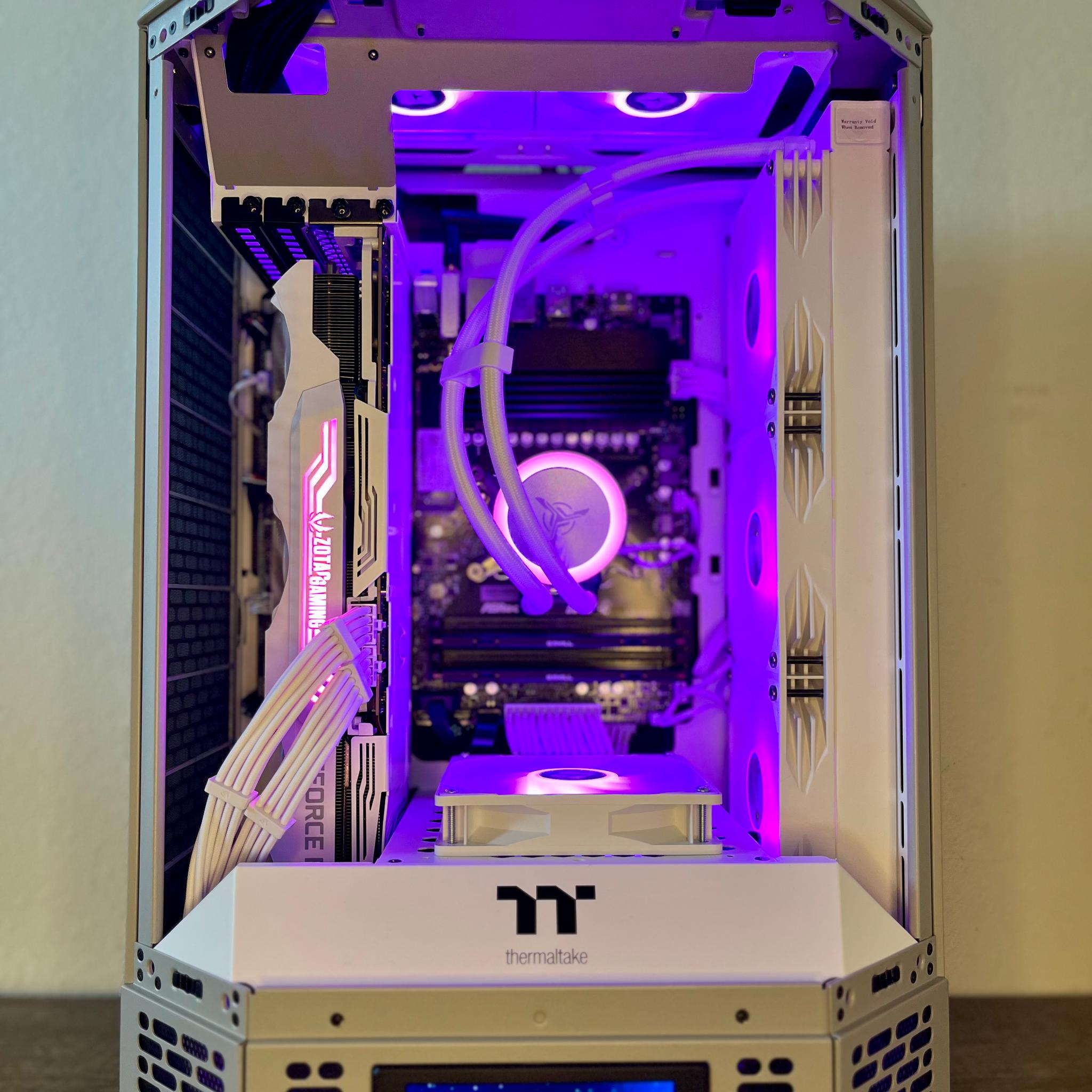 ❄️Snowfall❄️ Gaming PC | 3080 | 7500x3D| 32GB DDR 5