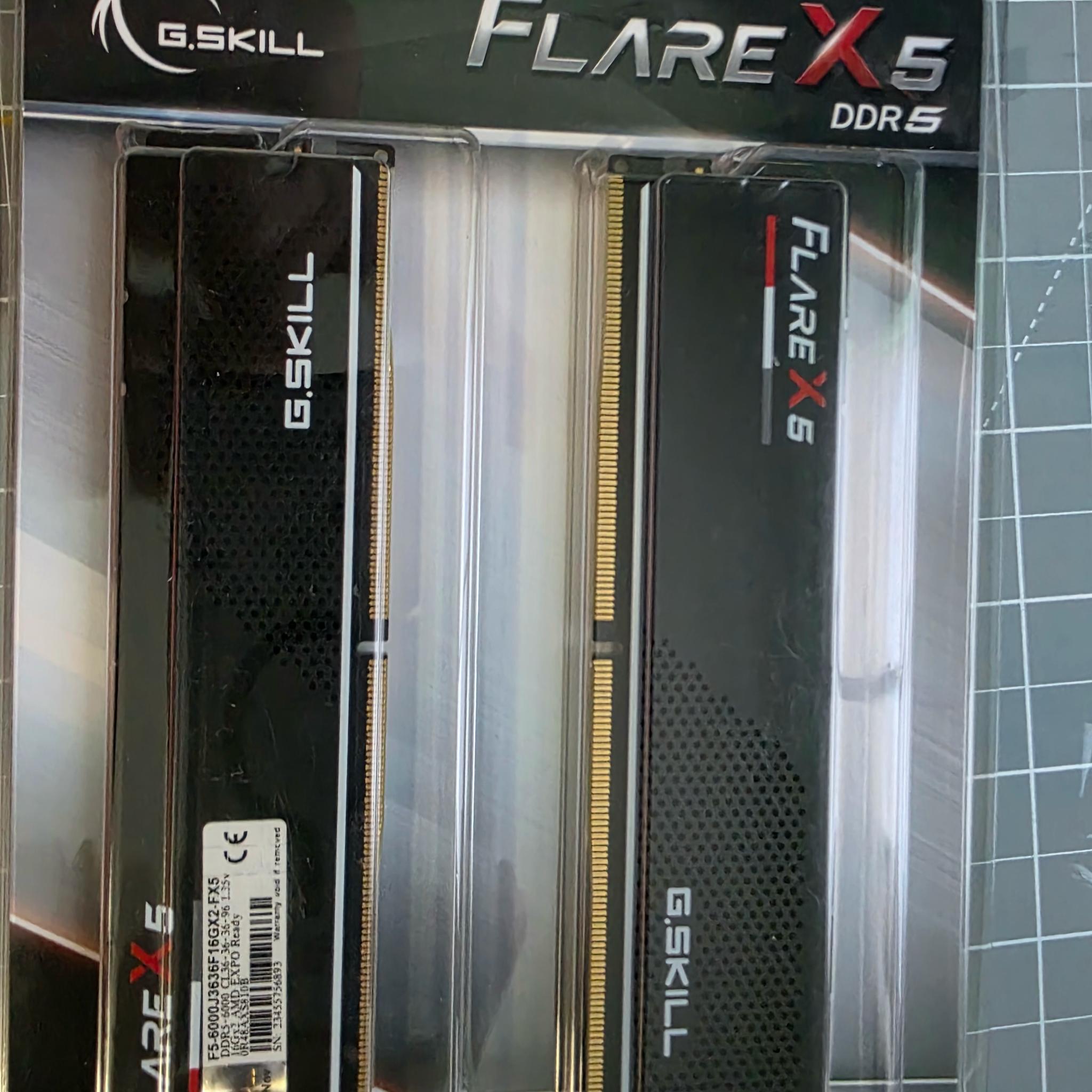 DDR5 32GB 6000Mhz 36CL Gskill (2x16GB)