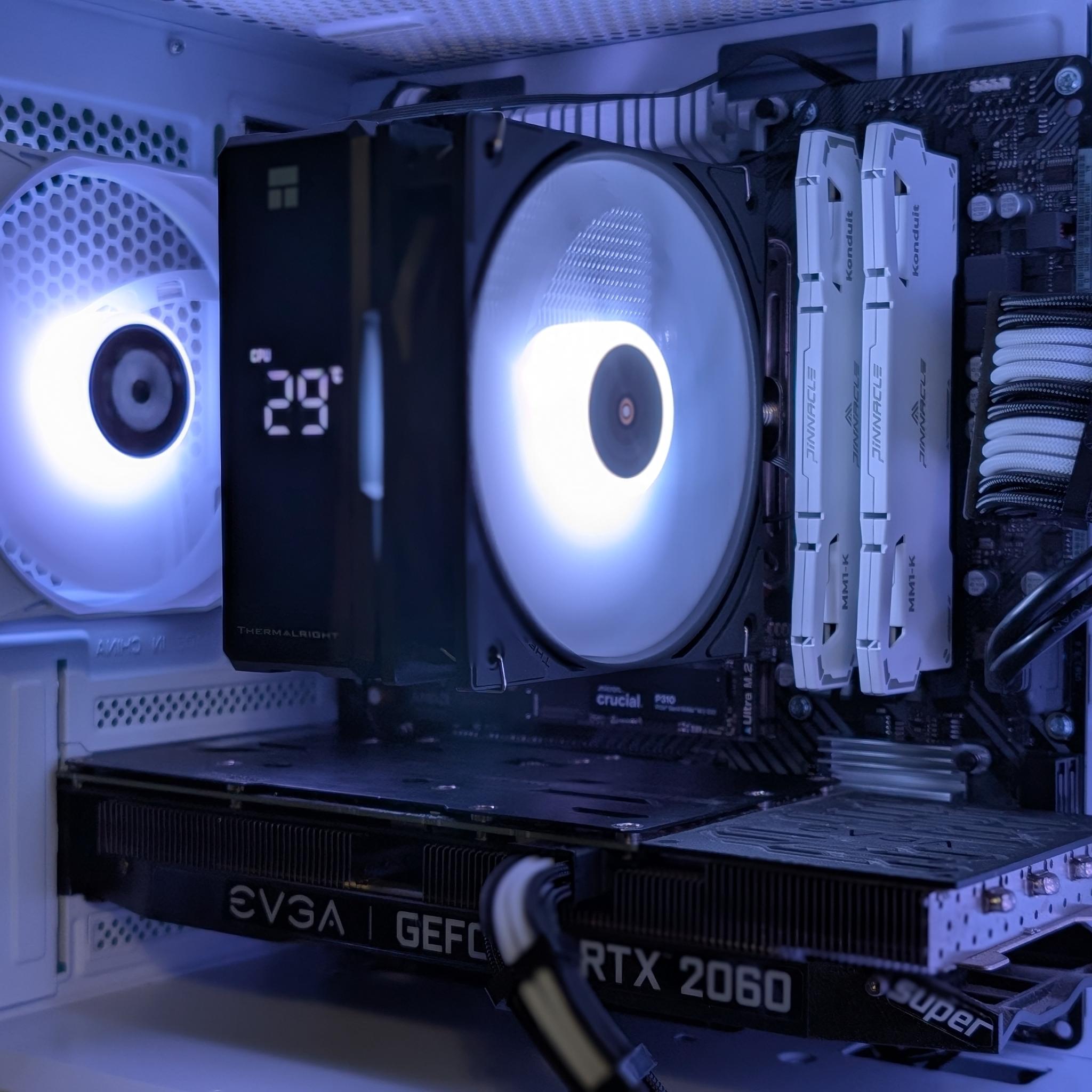 RTX 2060 Super | Ryzen 5 5600G | 16GB DDR4 | NVME SSD | Stormtrooper Themed Build