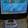 Super Nintendo SNES 1CHIP-01 Console, SMW Game, Controller, OEM AC/AV Bundle