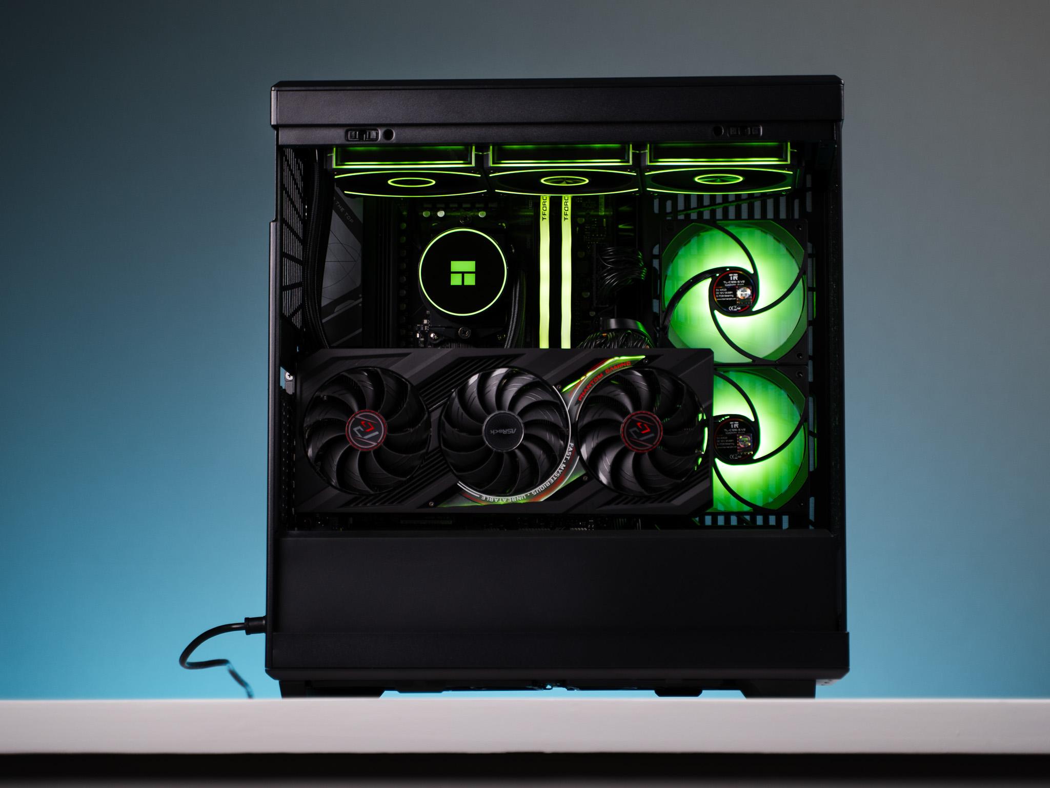 “Darcform V2” RX 7900 XTX  Ryzen 7 7800X3D 2TB 32GB Windows 11 Gaming PC Powerhouse