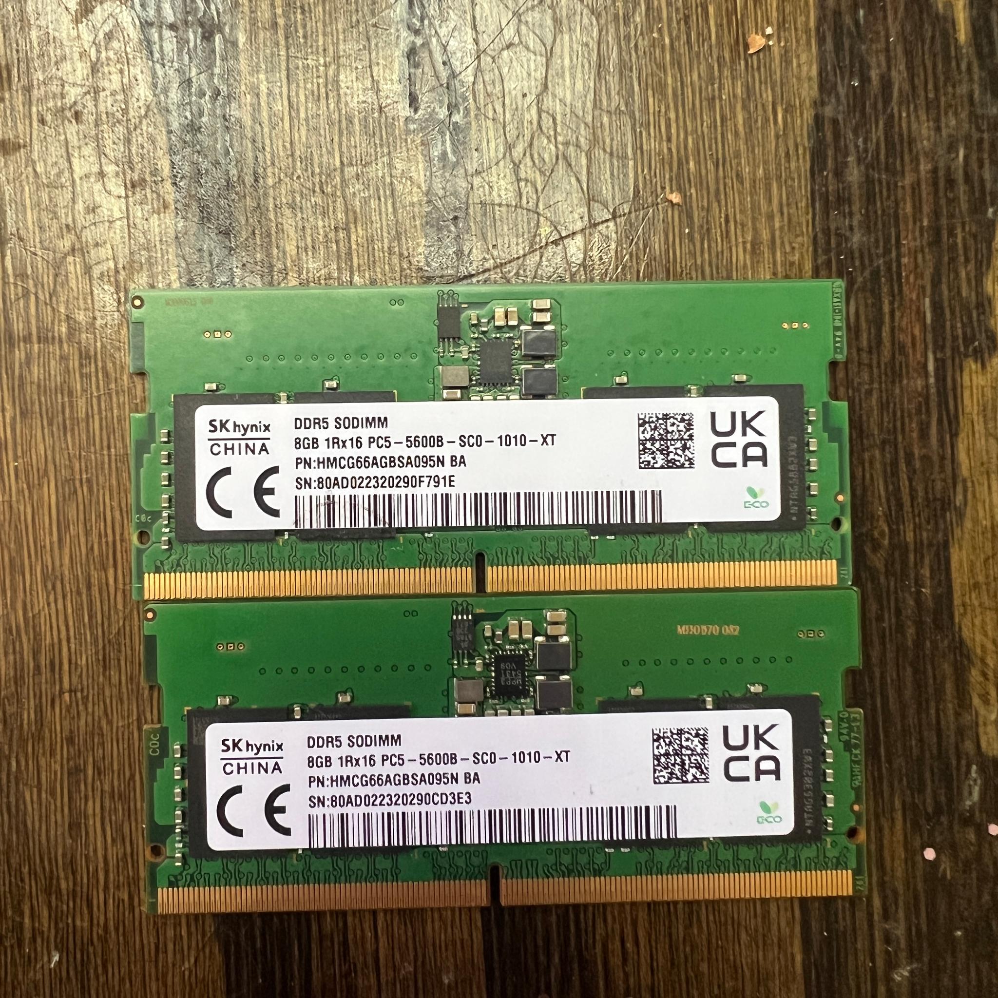 16GB DDR5 RAM