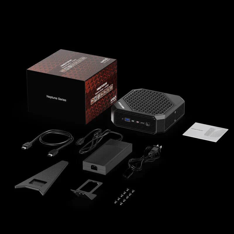 BAREBONES Minisforum Neptune HX100G Mini-PC w/ AMD Ryzen 7840HS/RX6650M