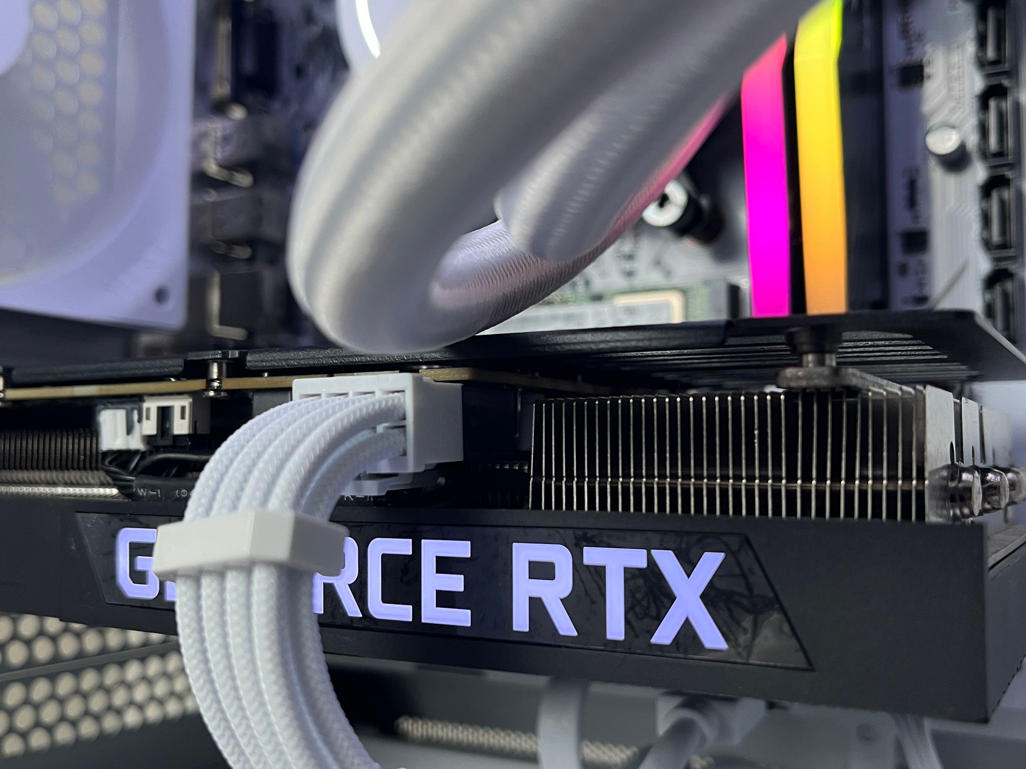 White Gaming Pc | Ryzen 5 5500 | RTX 3060 Ti | DDR4 16GB | 1TB NVMe | Win 11 Pro