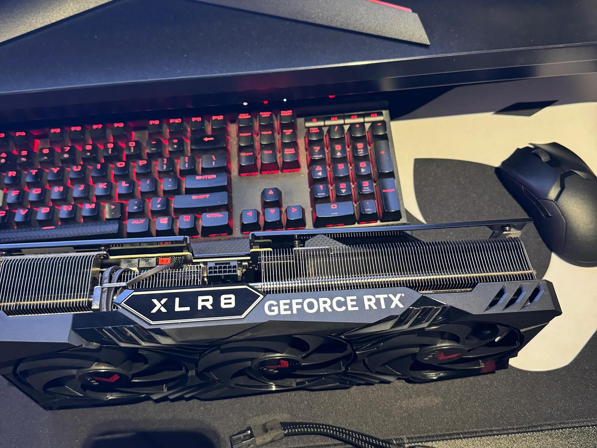 PNY GeForce RTX 4070 Ti 12GB XLR8 Gaming Verto Epic-X RGB Triple Fan Graphics Card DLSS 3