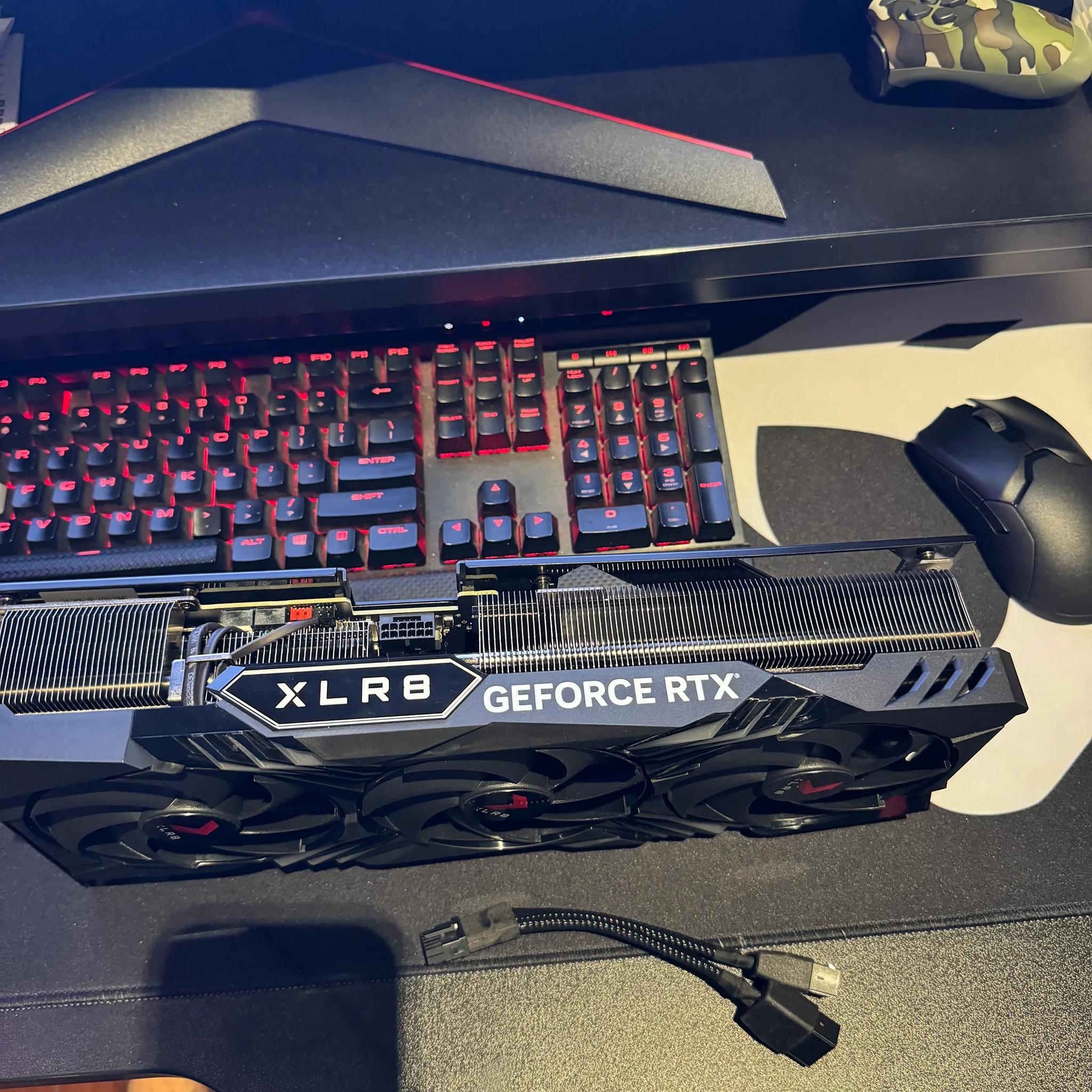 PNY GeForce RTX 4070 Ti 12GB XLR8 Gaming Verto Epic-X RGB Triple Fan Graphics Card DLSS 3