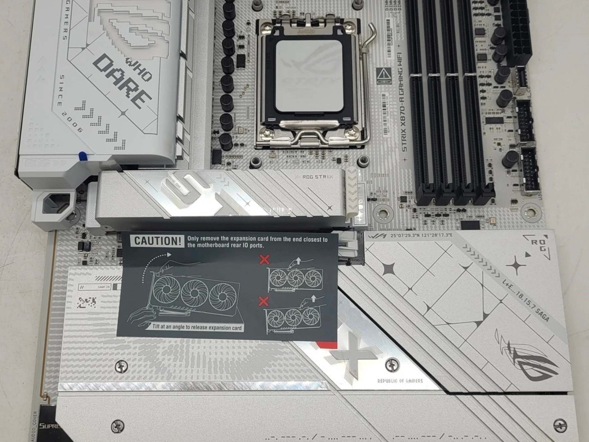 ASUS ROG STRIX X870A  GAMING WIFI + R9 7900X + 500GB NMVE AMD AM5 DDR5 PCIE 5.0