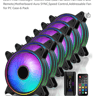 EZDIY RGB 6-Pack Case Fans w/Hub & Controller