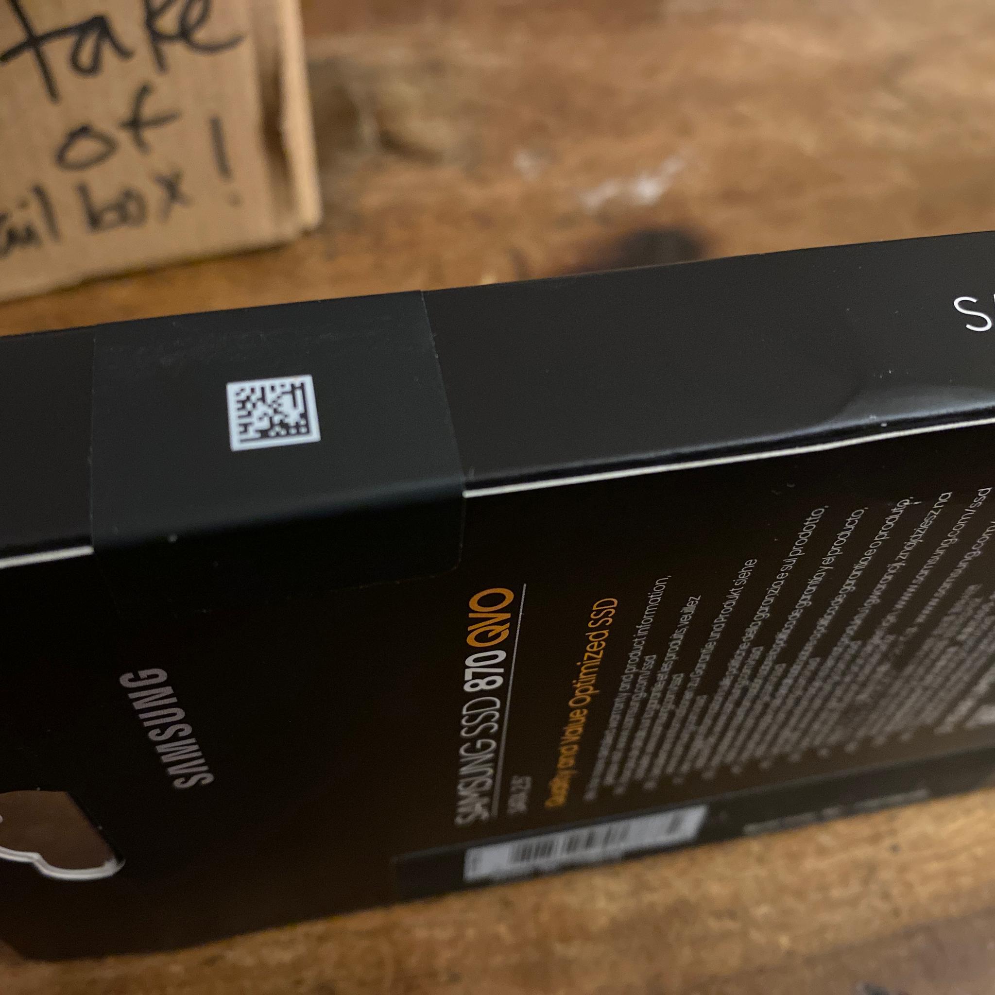 Brand-New Sealed 870 QVO 2TB SSD