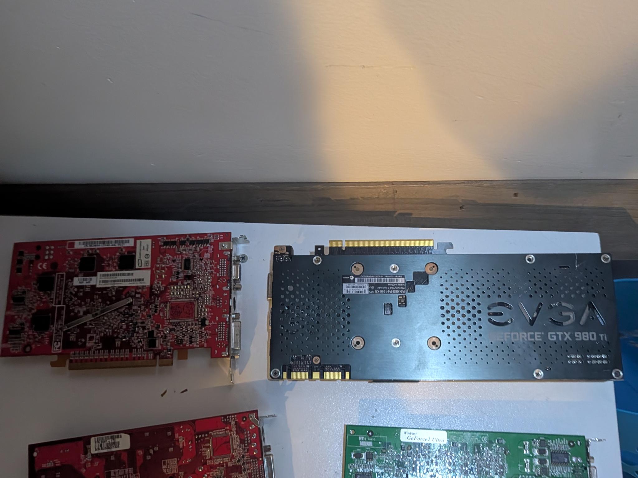 GTX 980 TI GEFORCE 6600 GeForce 2 ultra AMD X800 Bundle READ