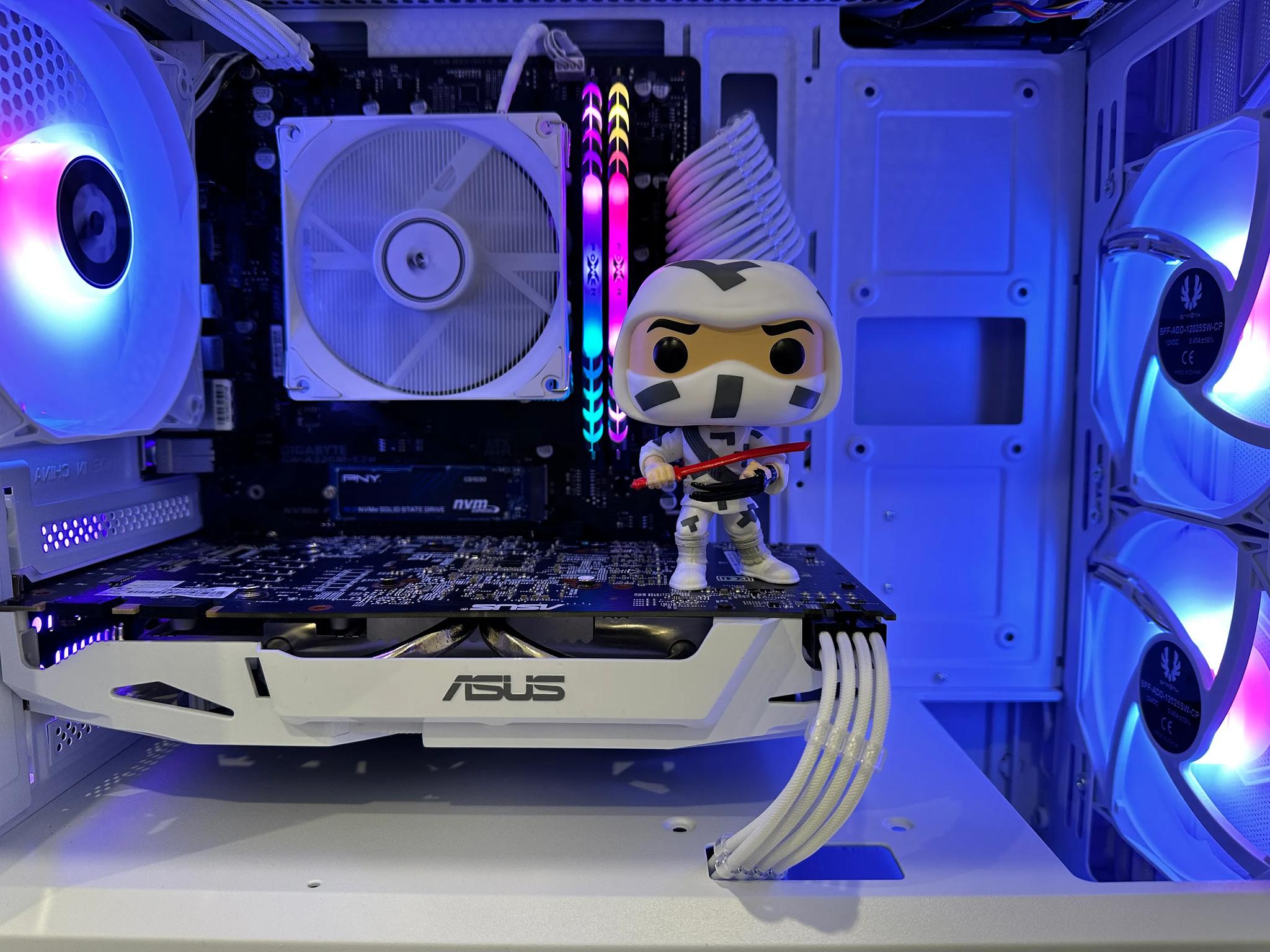 ⚪️ 🥷Storm Shadow🥷⚪️||Gaming PC-Nvidia GTX 1070 8GB-AMD Ryzen 5 4500-512GB NVME SSD-16GB DDR4 RAM