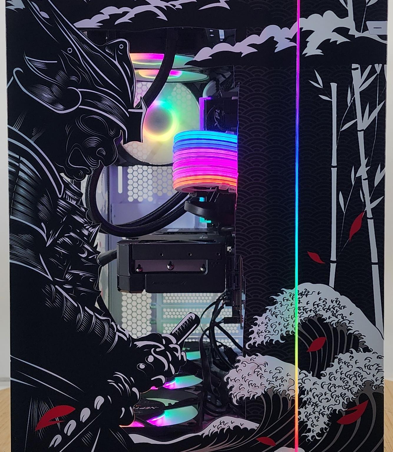 Gaming PC Ryzen 7 7700X 32GB RAM 1TB SSD RTX 5070 12GB Windows 11 Computer