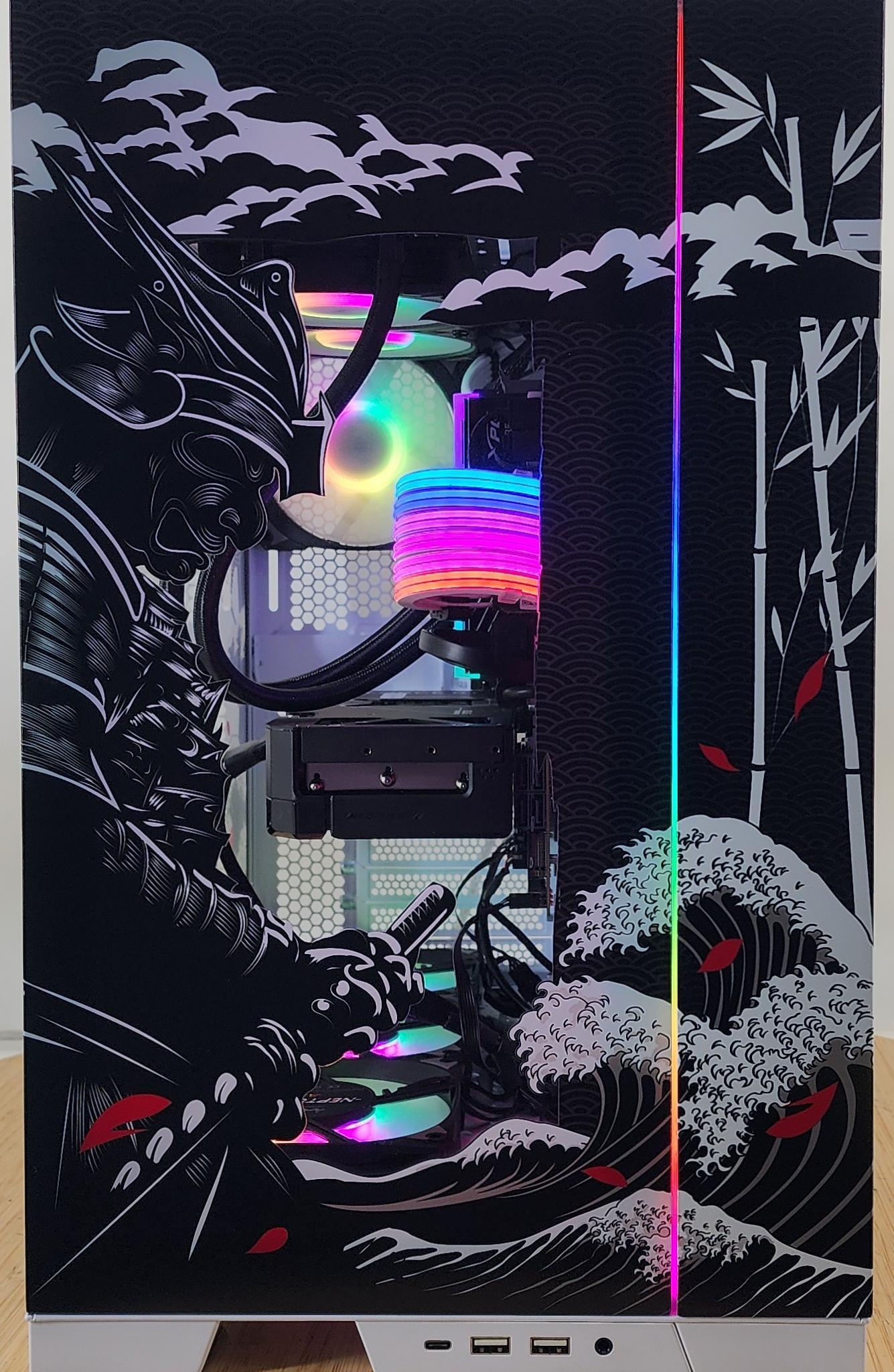 Gaming PC Ryzen 7 7700X 32GB RAM 1TB SSD RTX 5070 12GB Windows 11 Computer
