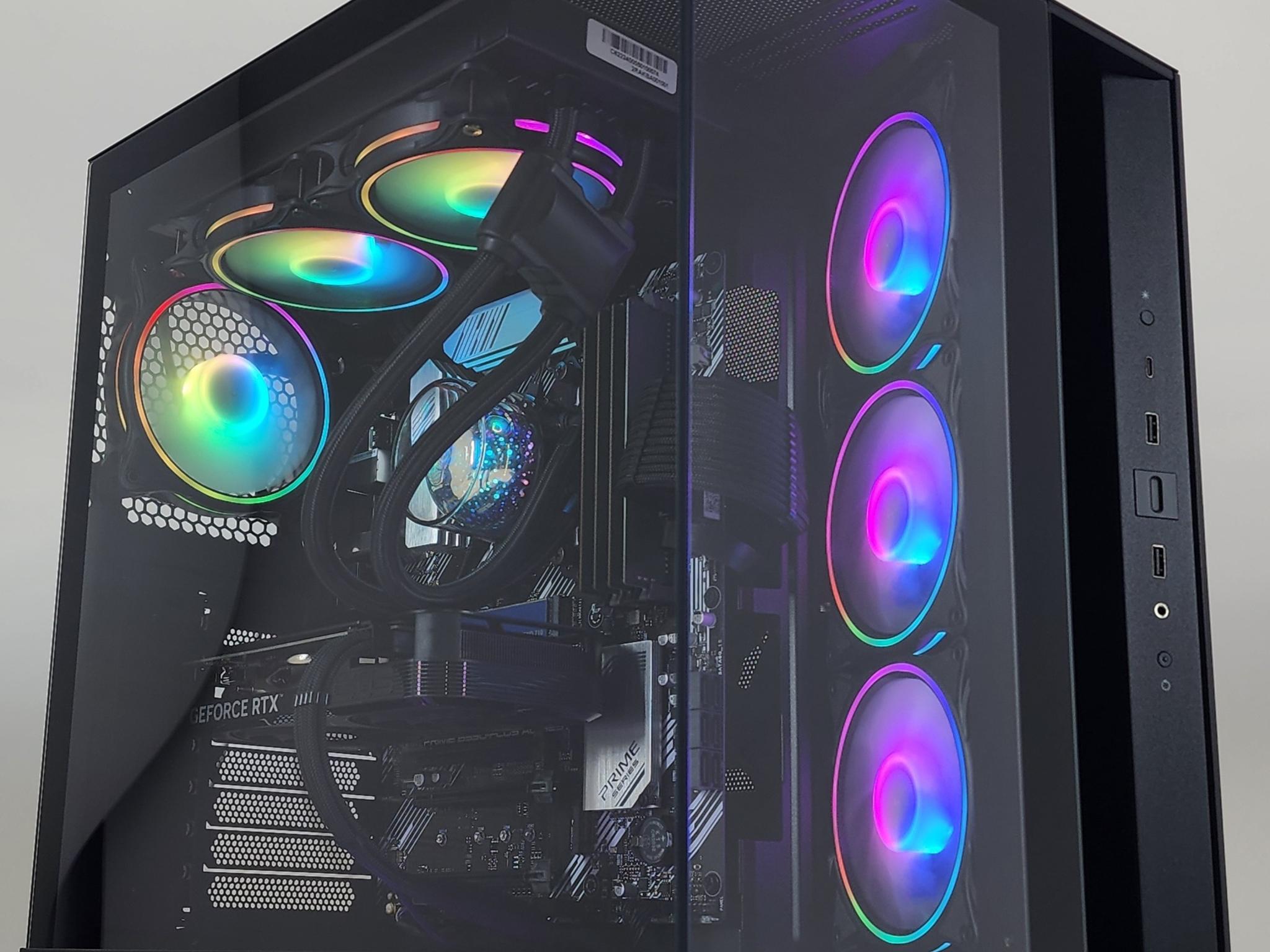 Gaming PC Ryzen 7 5800X 16GB RAM 1TB SSD RTX 4060 8GB Windows 11 Computer