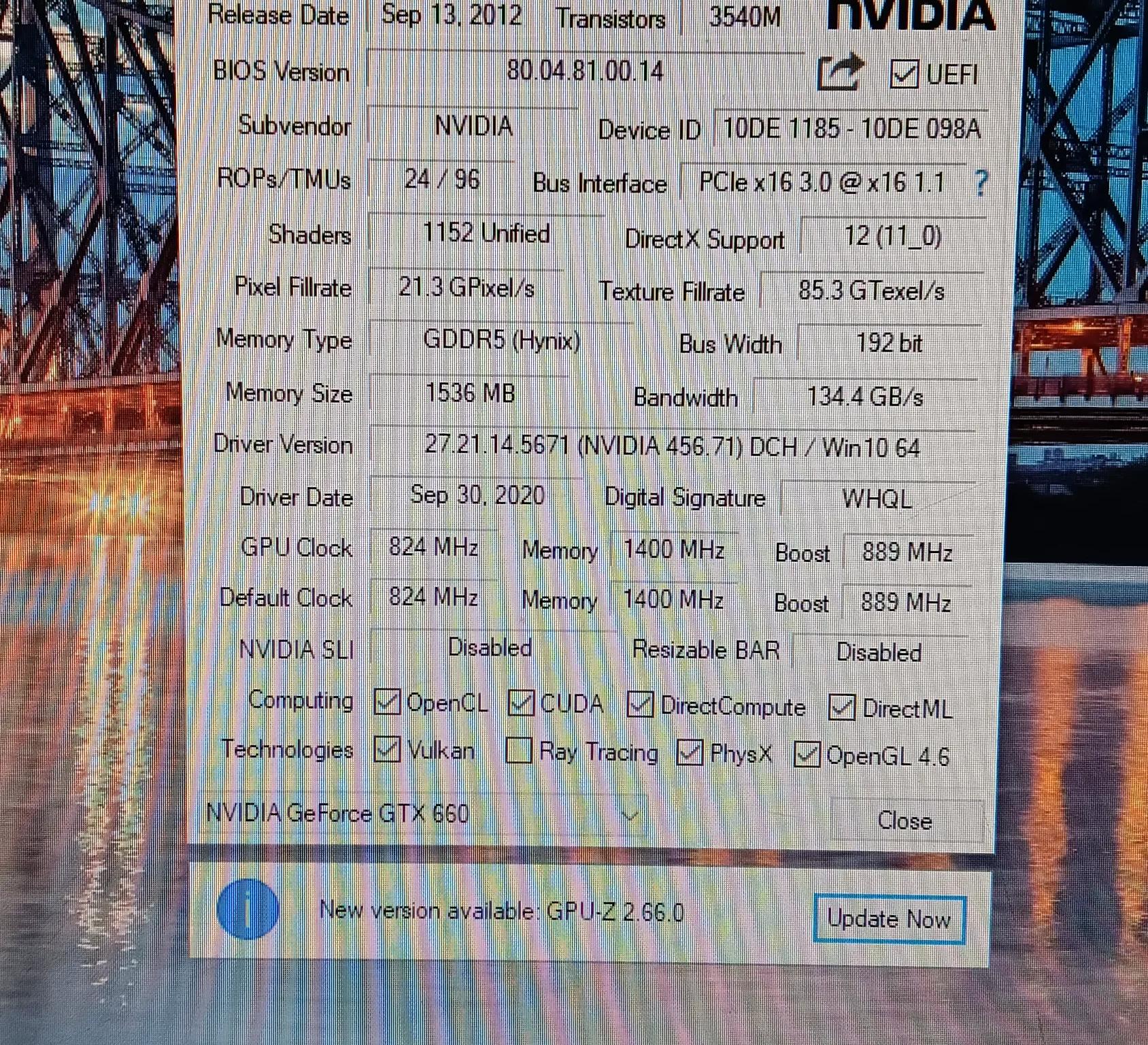 Nvidia GeForce GTX-660 1.5GB GDDR5 Graphics Card