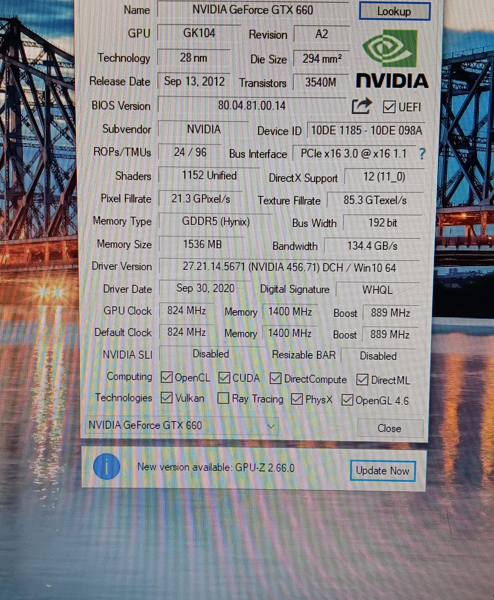 Nvidia GeForce GTX-660 1.5GB GDDR5 Graphics Card