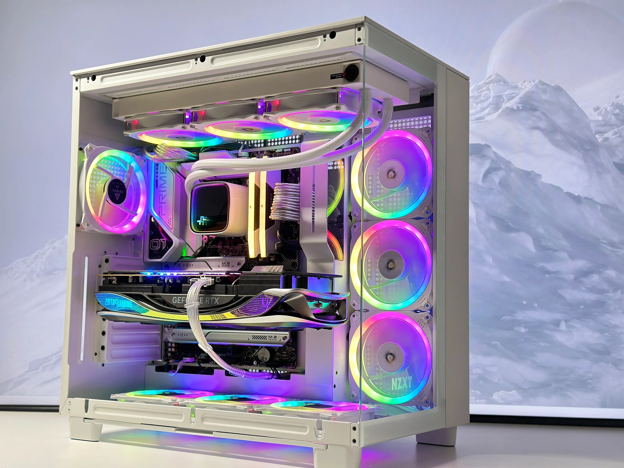 🥶🧊❄️Mr. Freeze❄️Nvidia RTX 4080 16GB-Intel i9 12900KS 16Core-32GB DDR5 RAM-2TB NVME