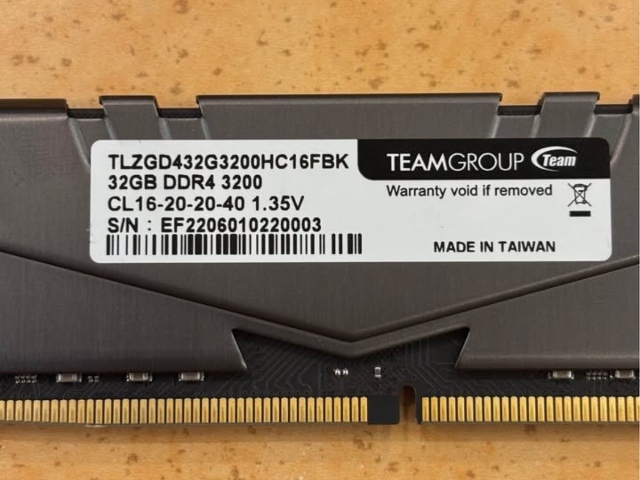 T-Force Vulcan Z 64 GBs 3200 Mt/s