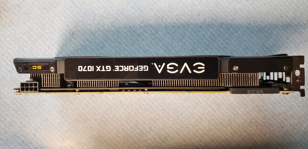 EVGA GTX 1070 SC graphics card. | Jawa