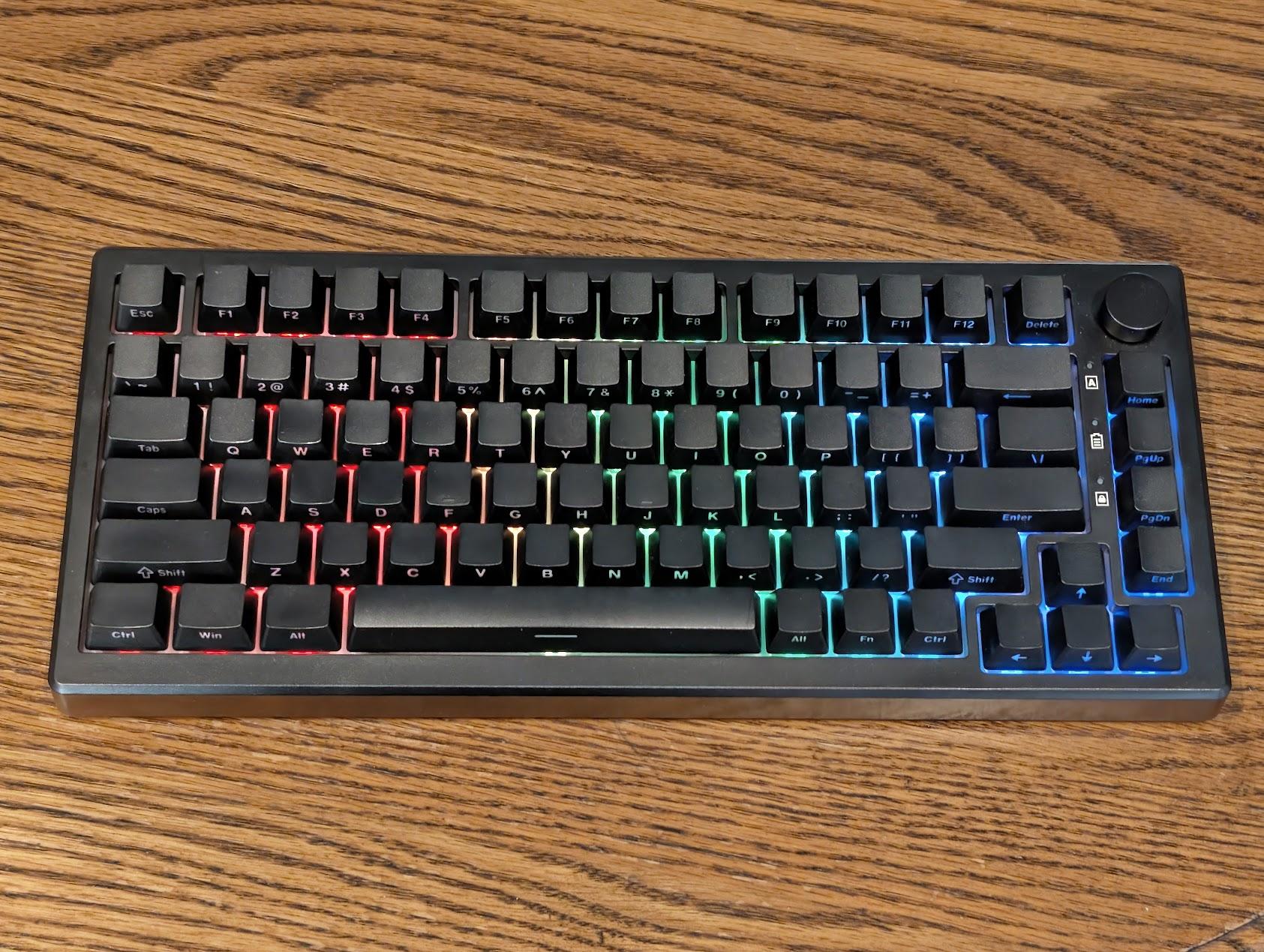 Epomaker Aura75 w/Gateron Red Switches Mechnical Keyboard