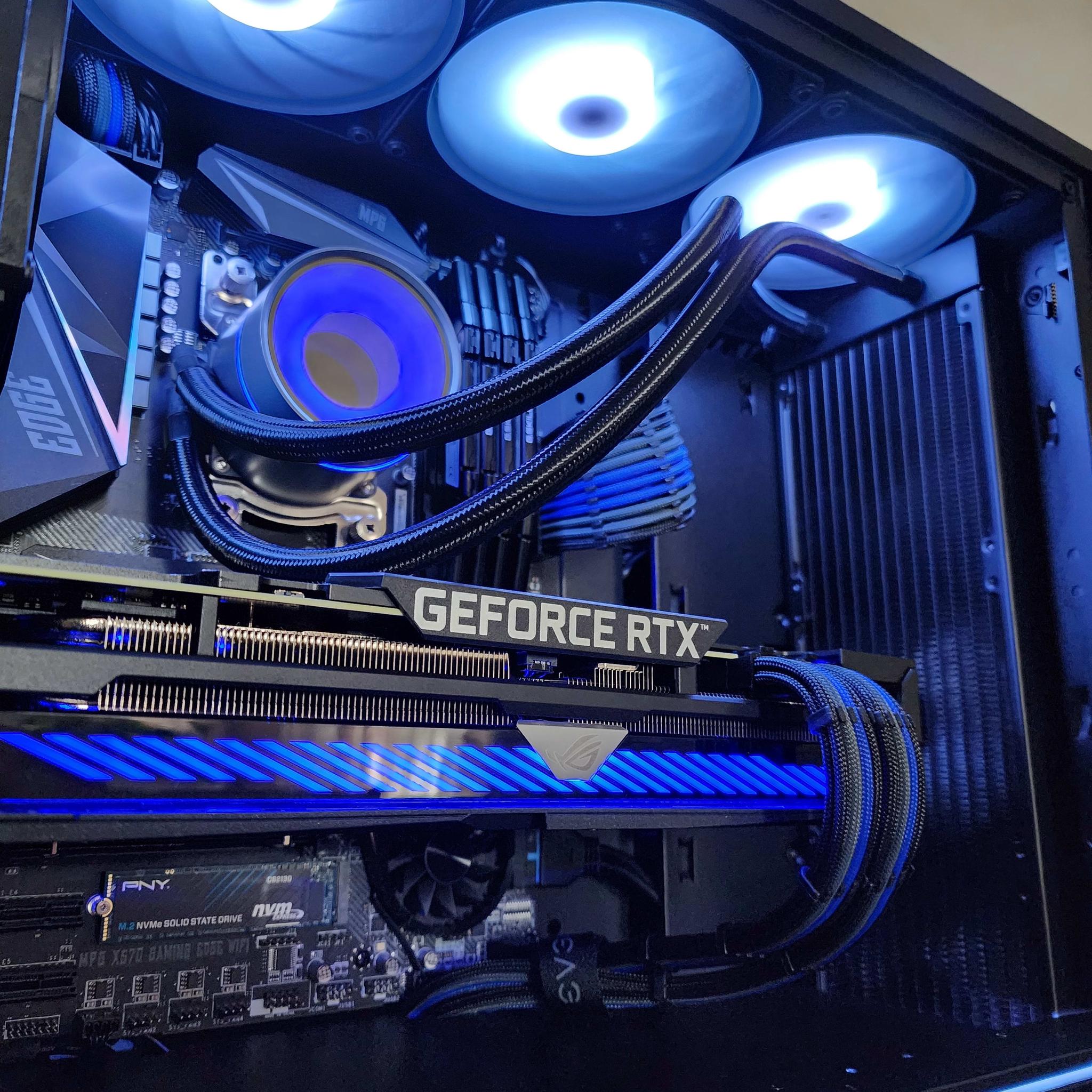 "Reactor" Gaming/Streaming PC AMD R7 5800X w/ Strix 3060Ti | 32GB RAM | 2TB Fast Storage!