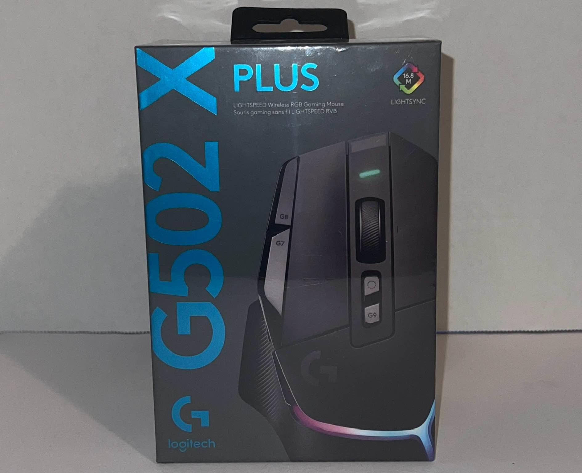 BNIB Logitech G502 X Plus Wireless Gaming Mouse