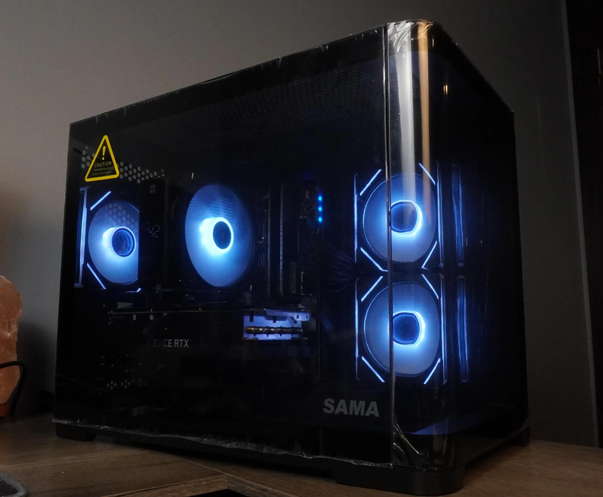 🖤 STEALTH 🖤 1440p/1080p GAMING MACHINE 💚RTX 3070 🧡 Ryzen 5 7500F | 32GB | WIFI | WIN ACTIVATED