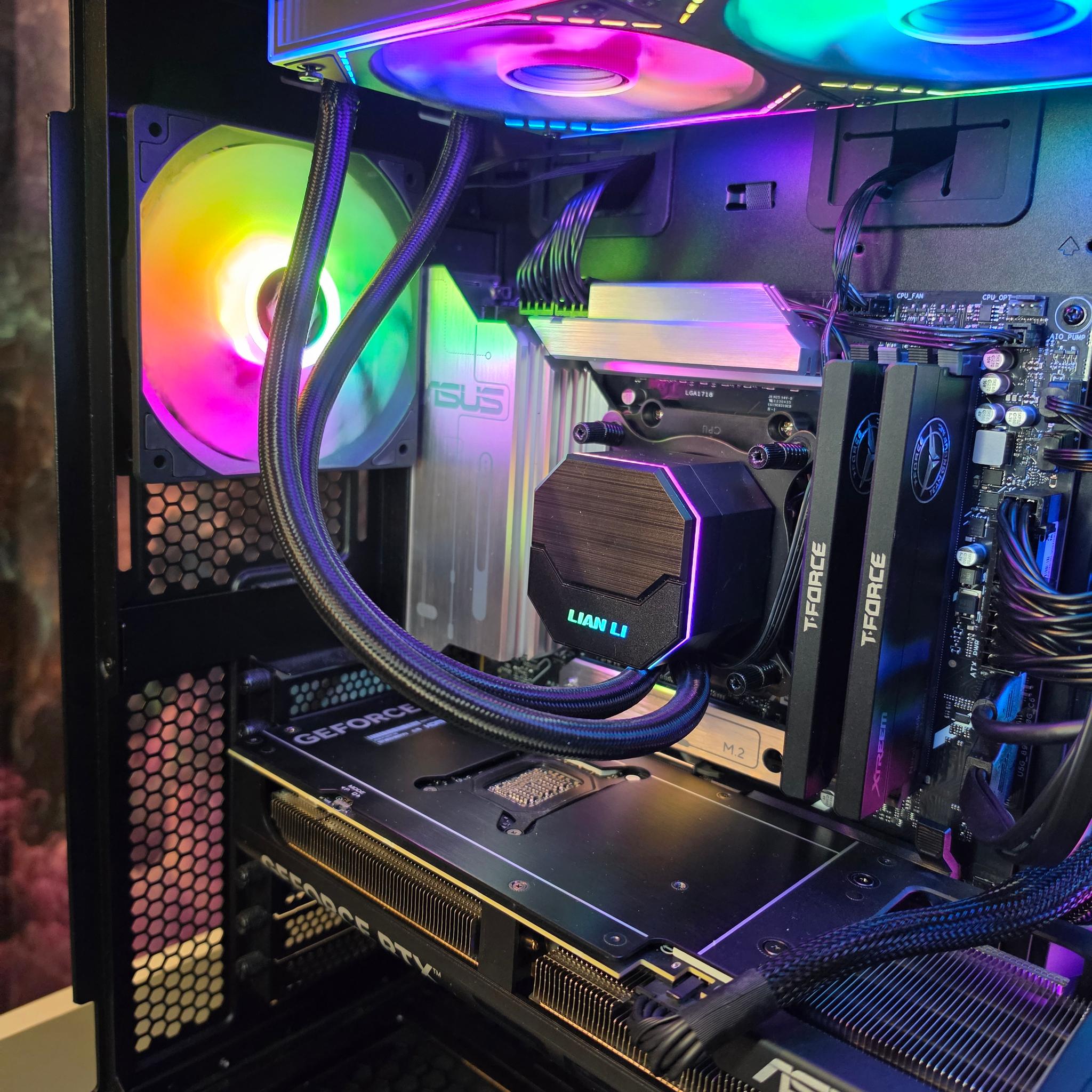 ASUS PRIME RTX 5070ti 16gb + Ryzen 9800x3d PC Build #69