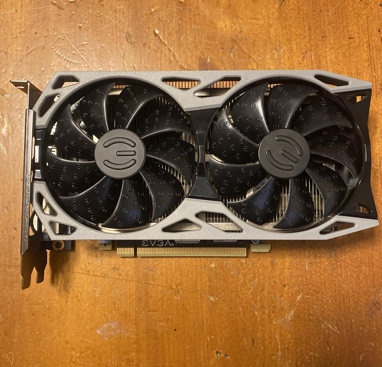 EVGA GeForce RTX 2060 KO ULTRA GAMING 6 GB GDDR6 PCI Express 3.0 Graphics Card