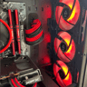 Black and Red Rx 6600/Ryzen 5 5500 PC