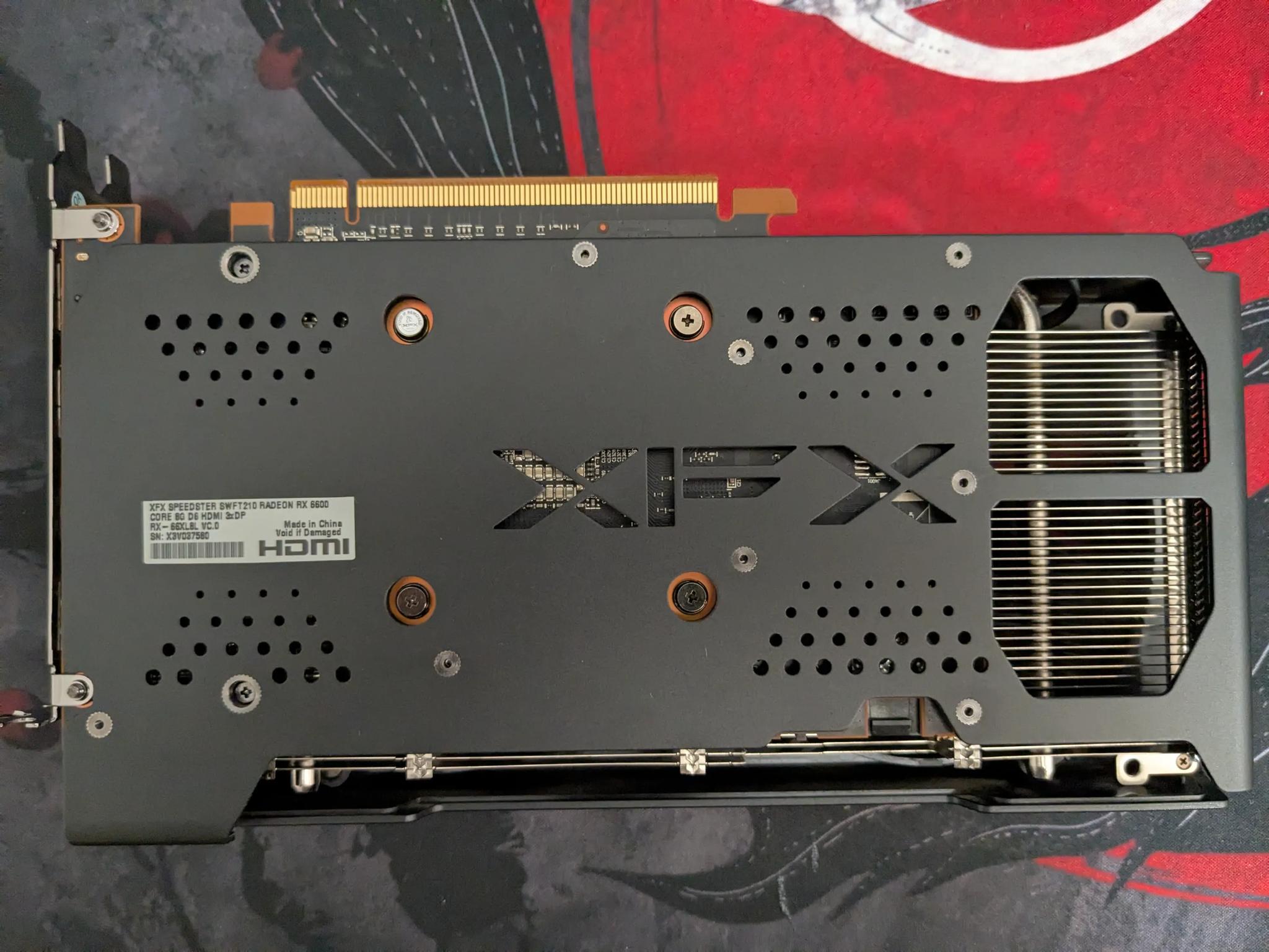 XFX SWFT 210 RX 6600 8GB with Box