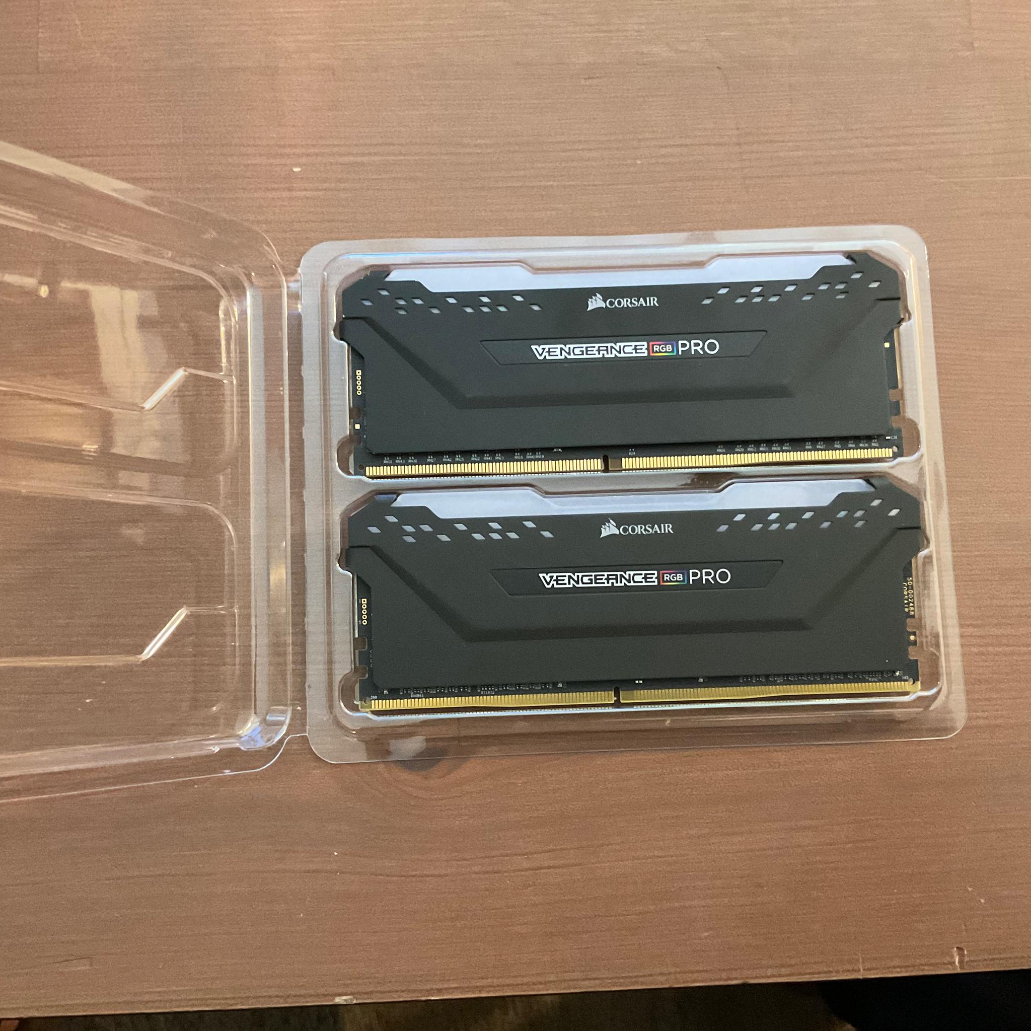 Like New! Corsair Vengeance RGB PRO 32GB (2x16) 3600MHz CL18 (AMD-Optimized)