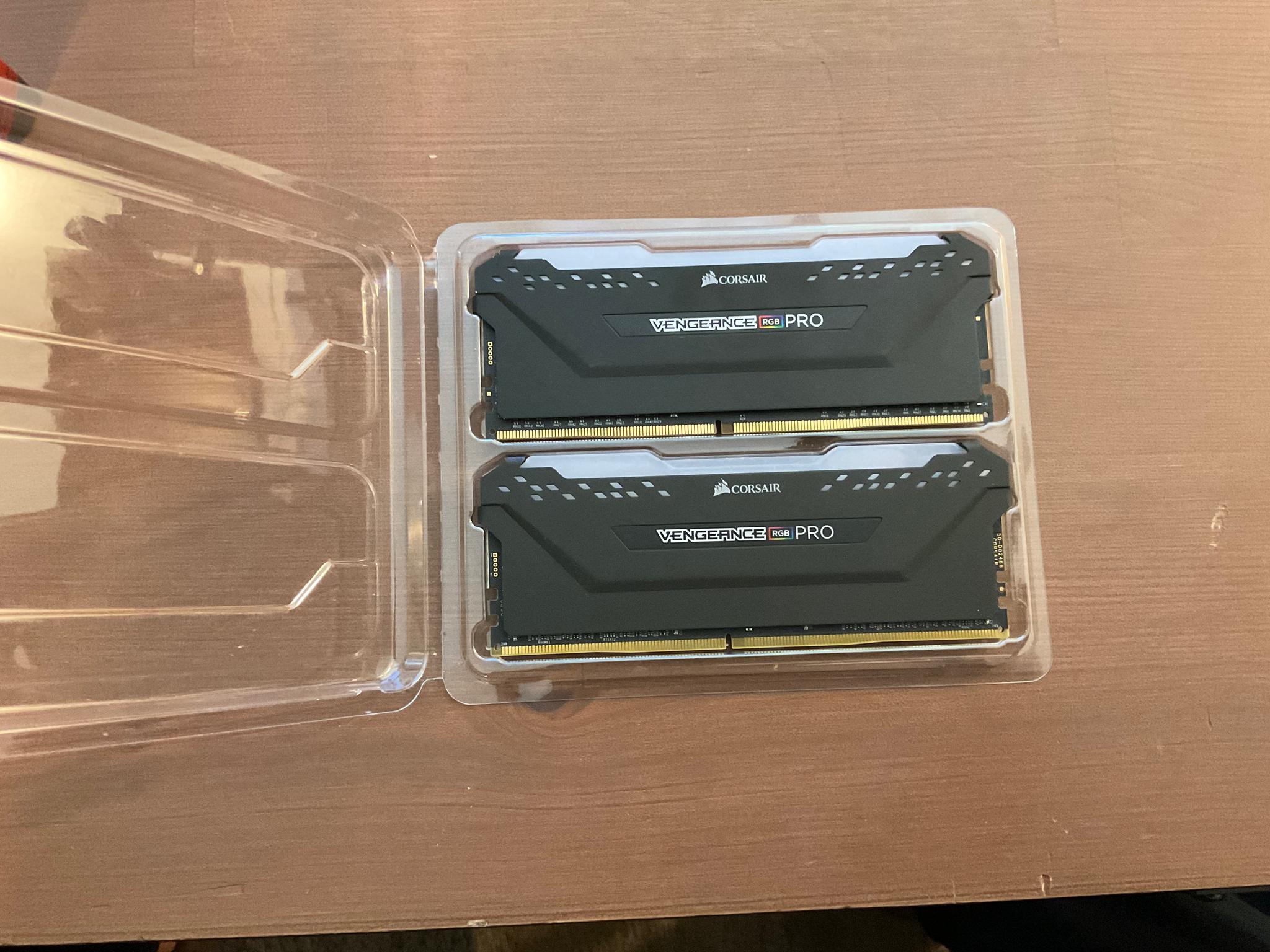 Like New! Corsair Vengeance RGB PRO 32GB (2x16) 3600MHz CL18 (AMD-Optimized)
