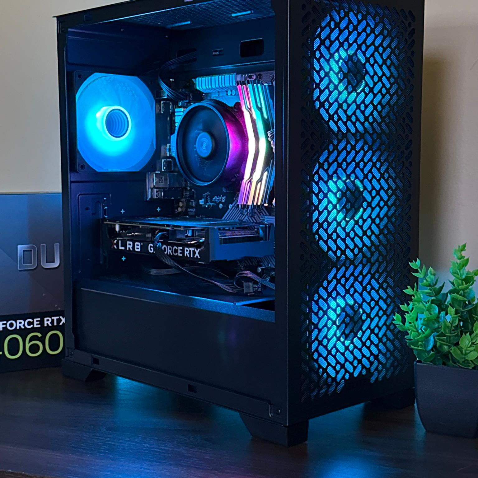 RTX Gaming PC | RTX 4060 | RYZEN 5 5500 | 16GB RAM | 1.25TB Storage