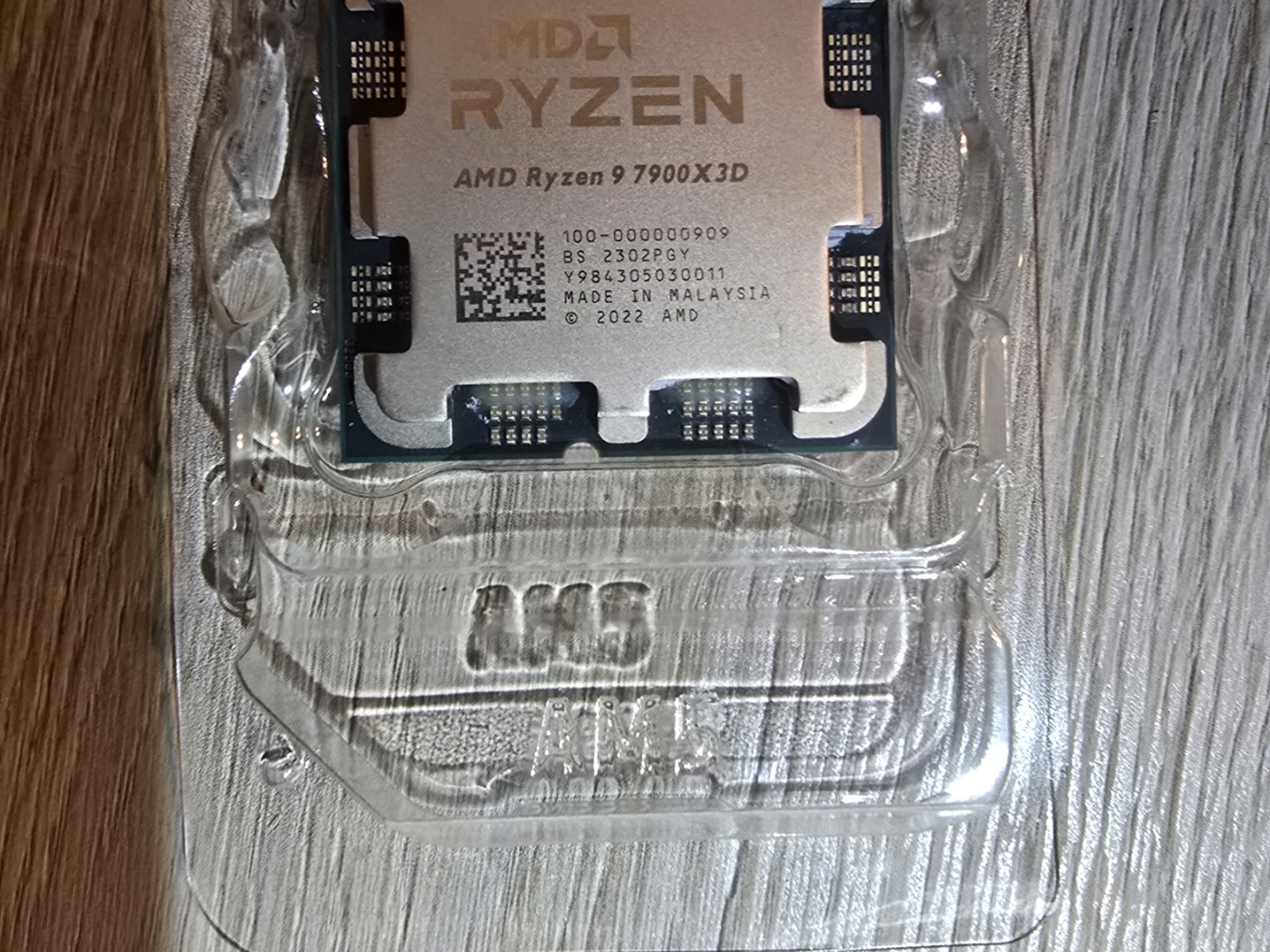 Ryzen 9 7900X3D.  Very new, hardly used.