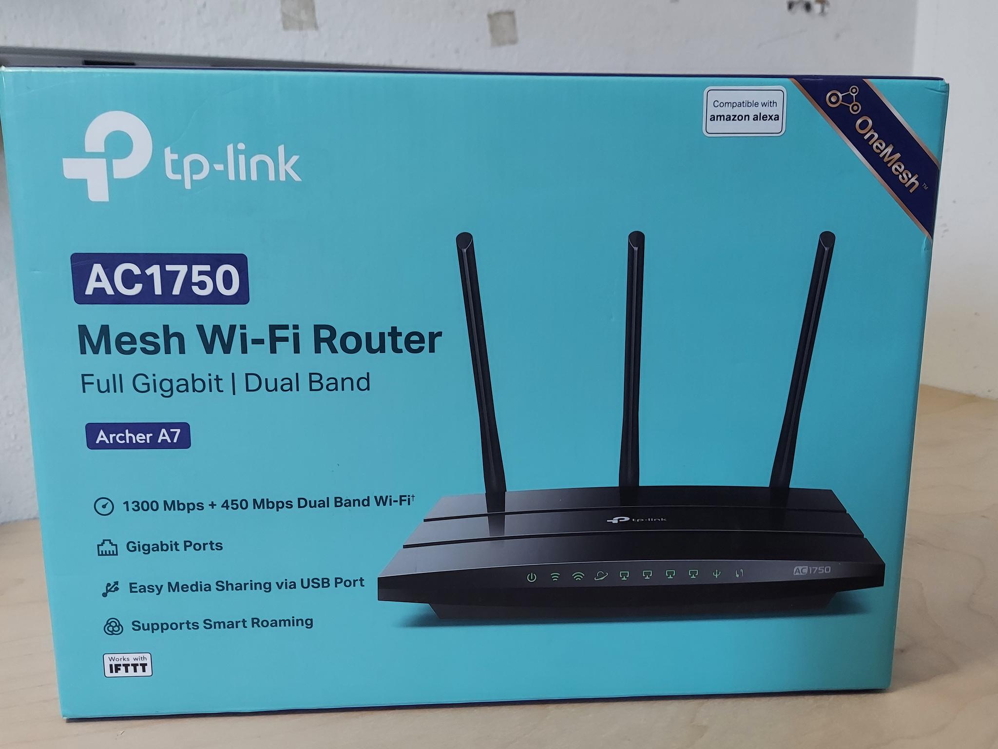 TP-Link Archer AC1750 WiFi Router - Dualband Gigabit